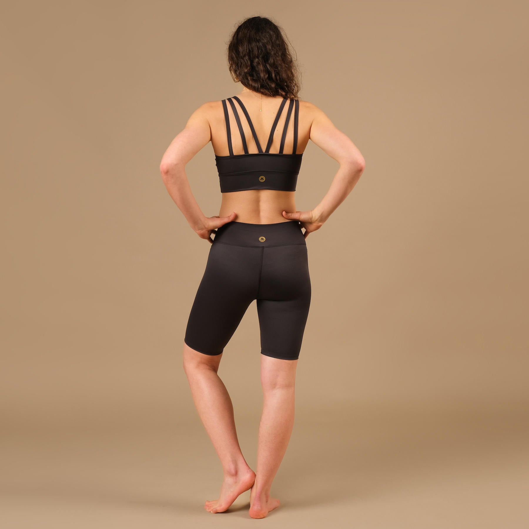 Pantalon cycliste Biker Shorts Eco Mare espresso