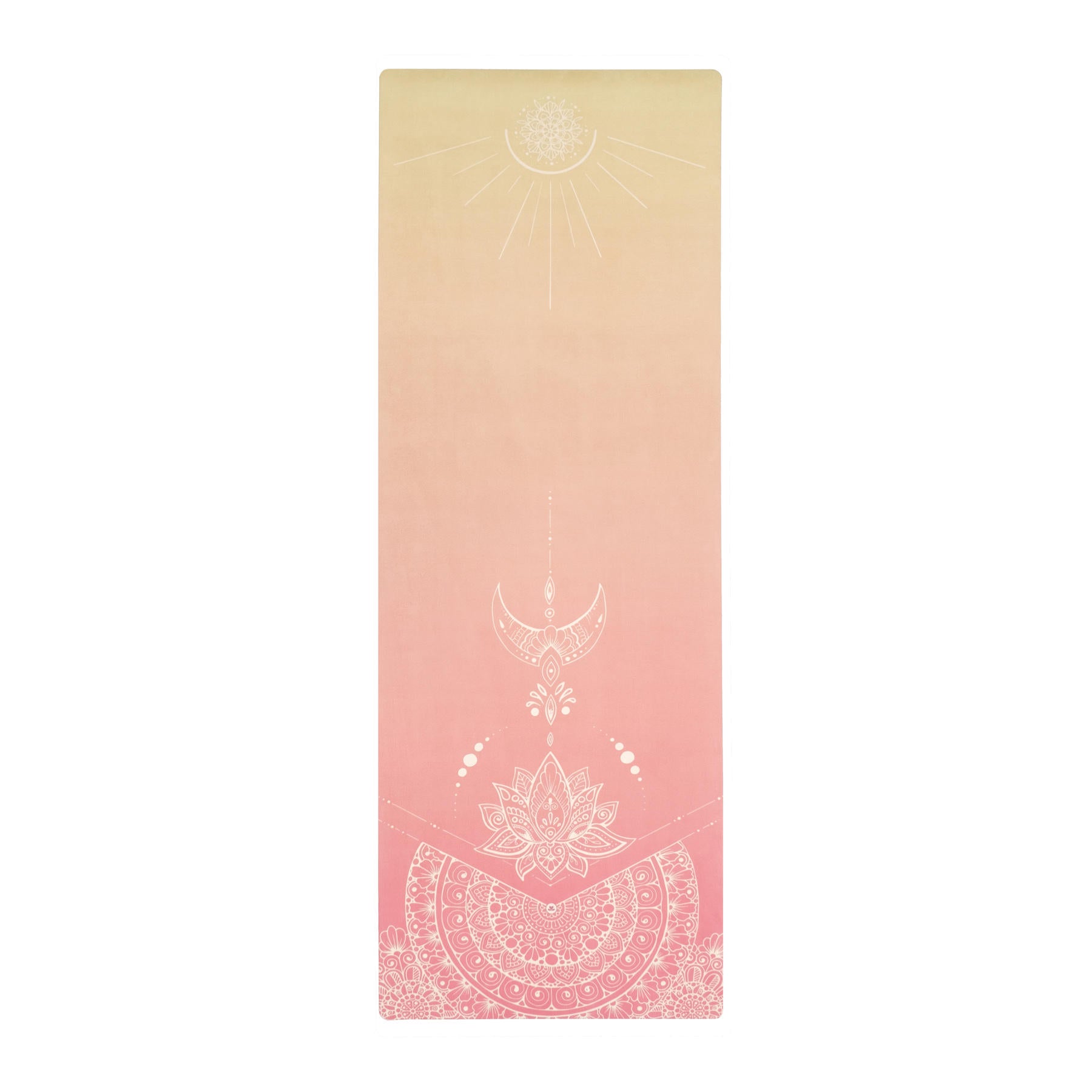 Tapis de voyage pour le yoga - Tapis de yoga Mimo apricot