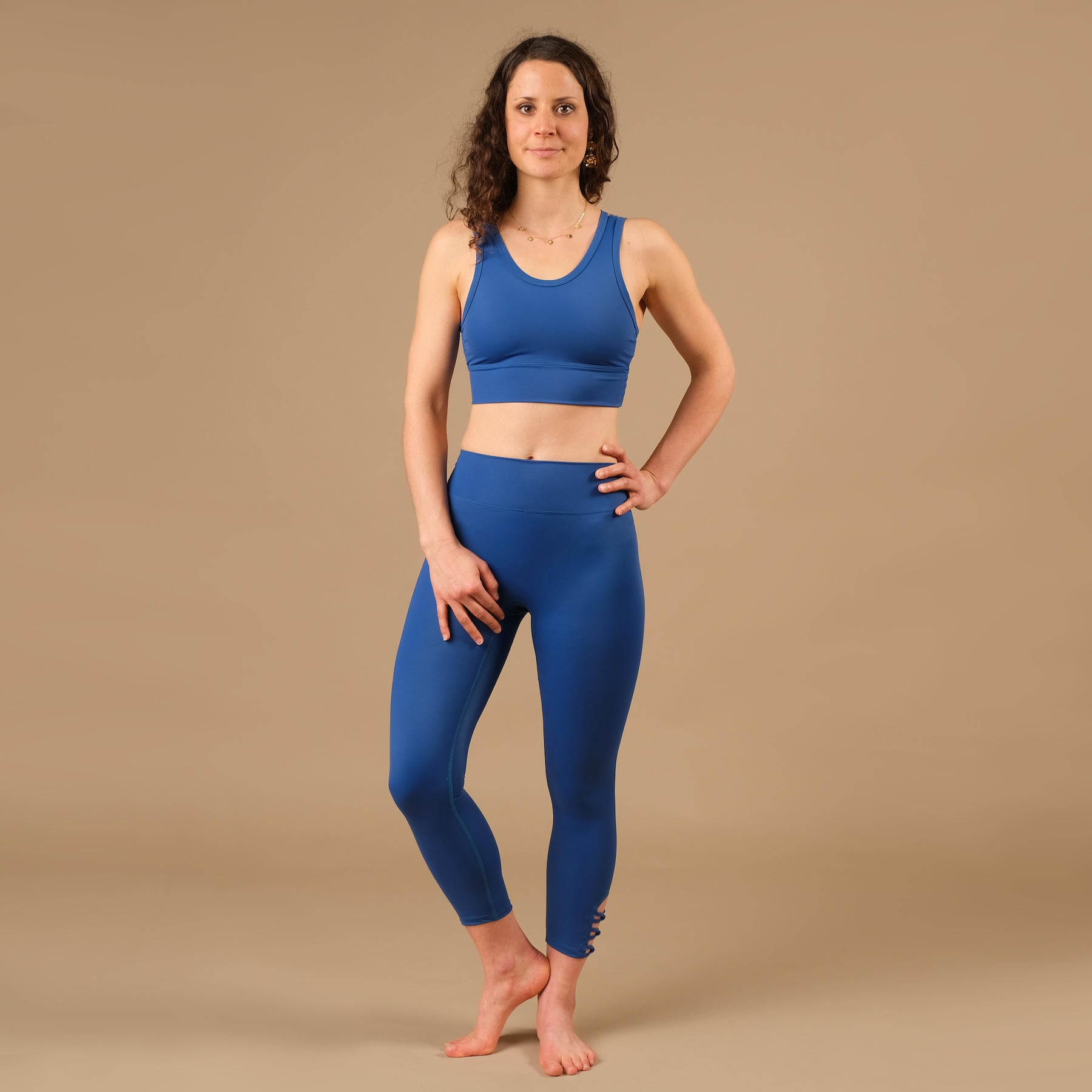 Sport Top Eco Mare Yoga Top bleu