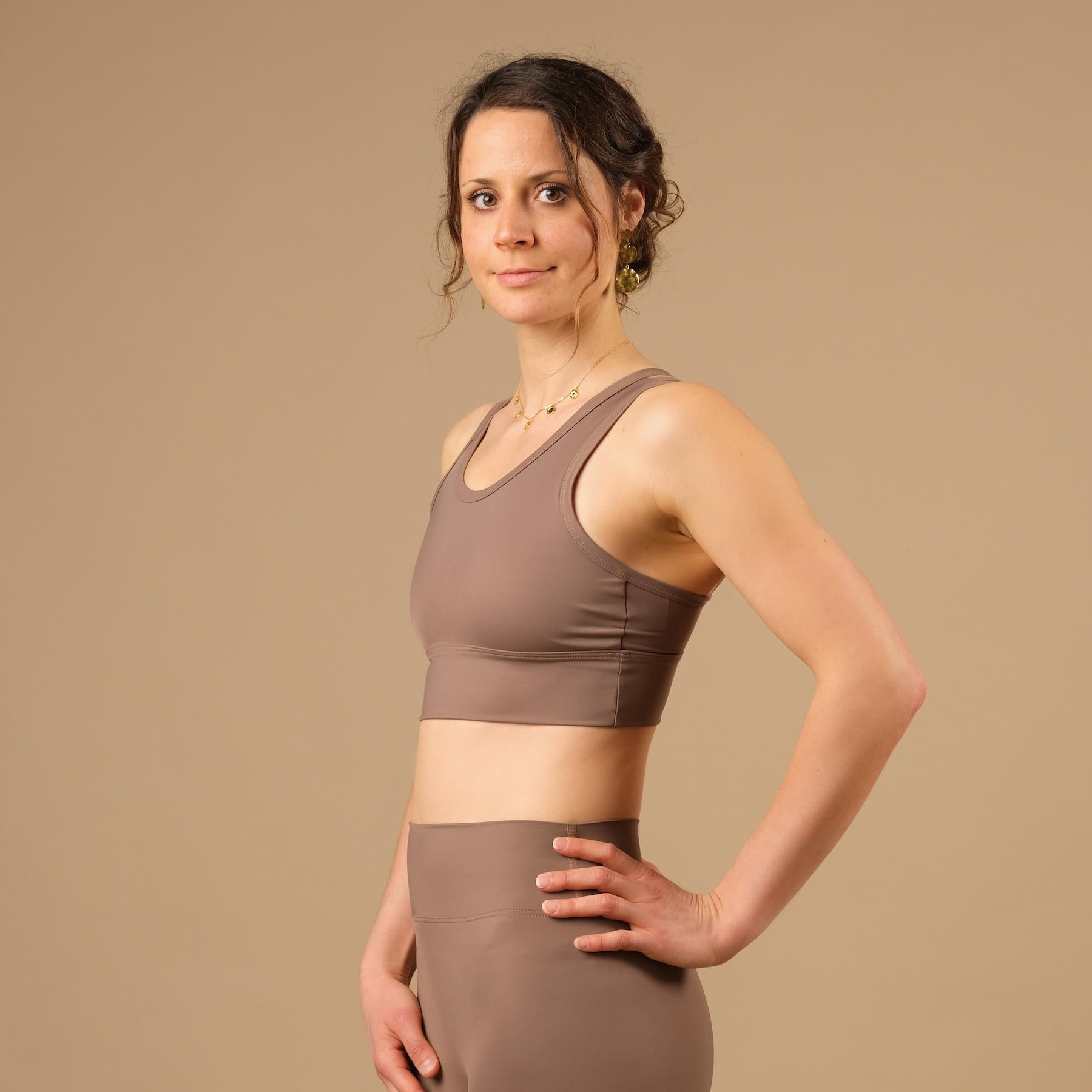 Sport Top Eco Mare Yoga Top sable