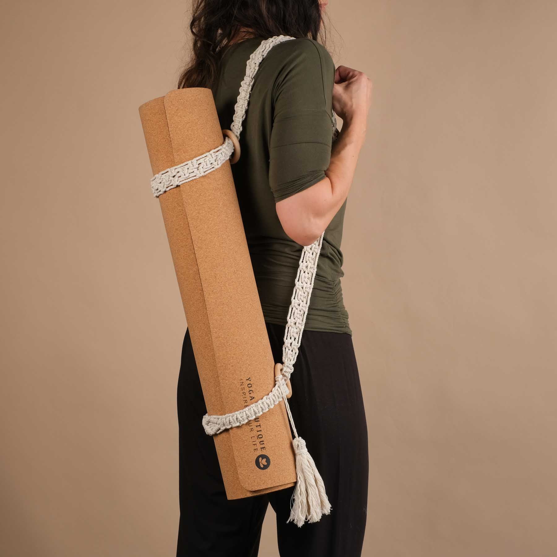 Sangle de transport pour matelas de yoga en markamee