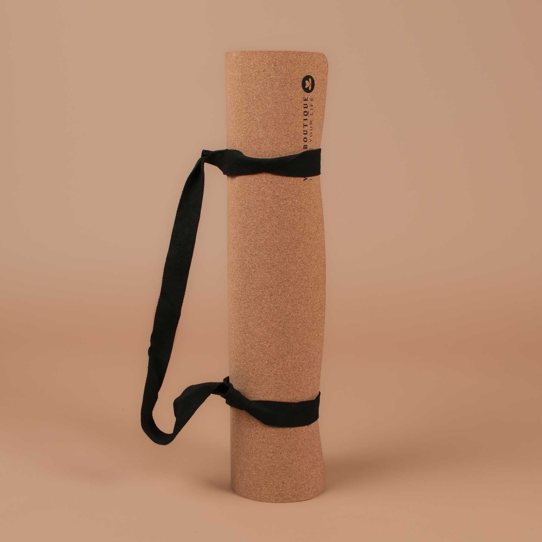 Tapis de yoga de plus de 2m Kork Pure avec sangle de transport