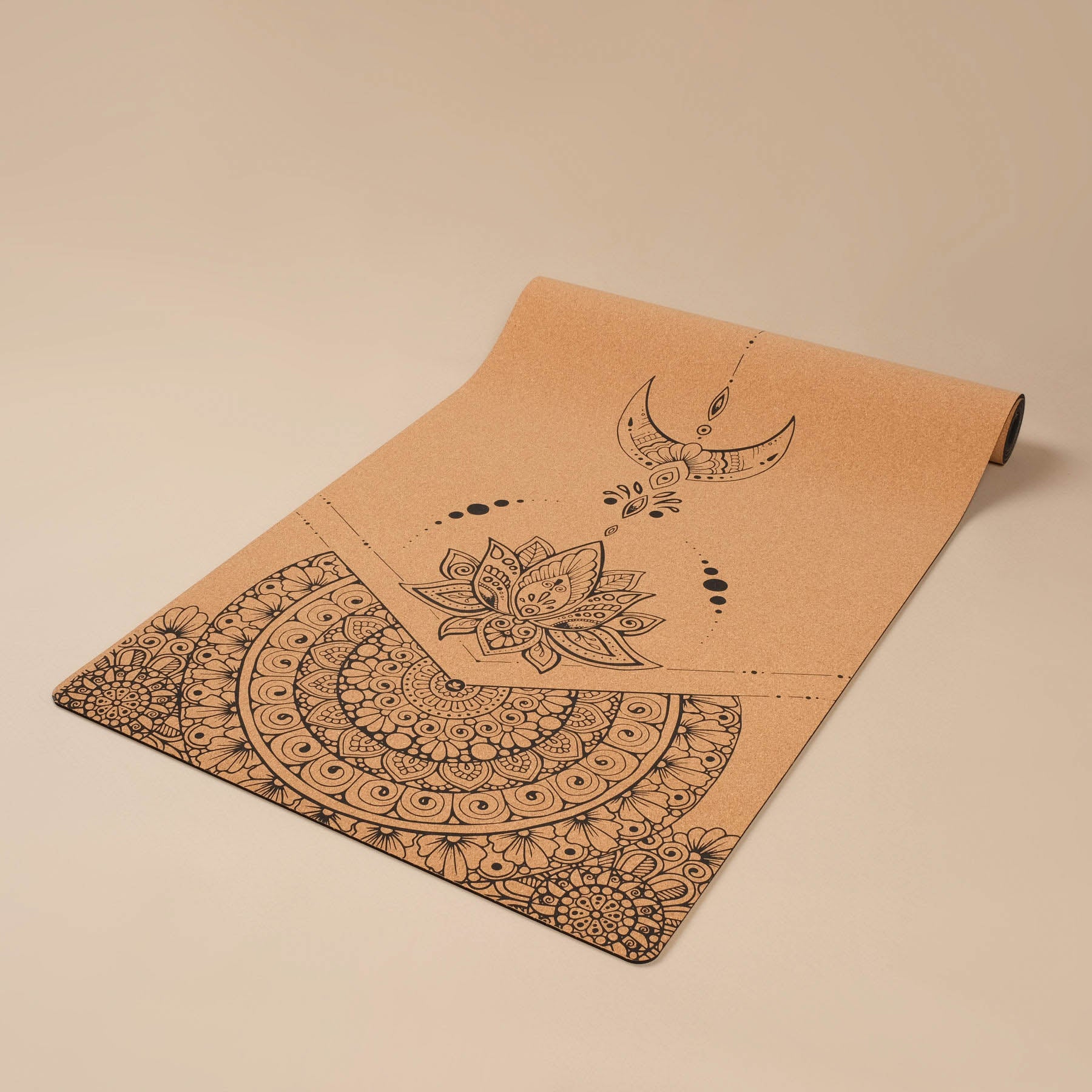 Tapis de yoga en liège Mimo
