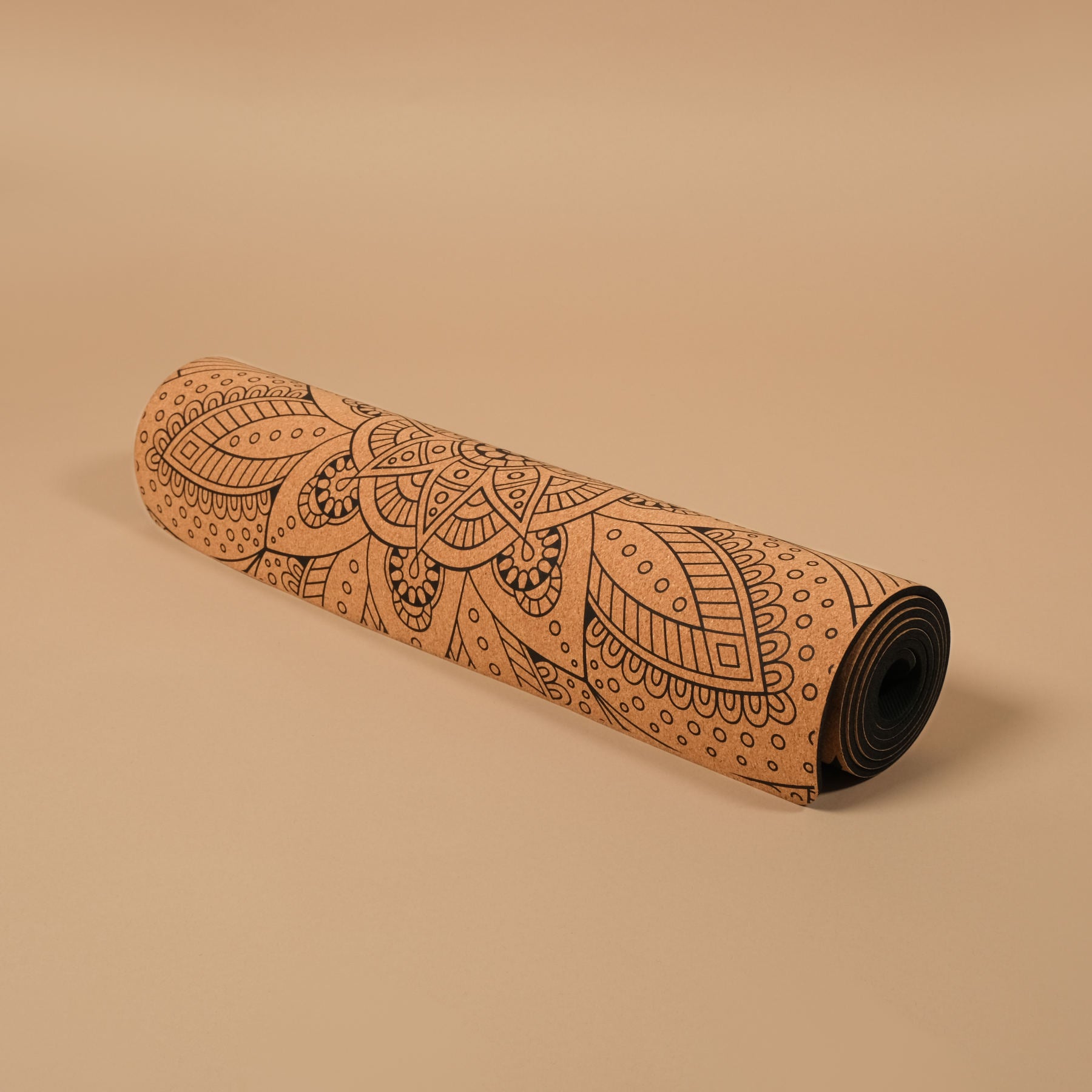 Tapis de yoga en liège durable Orient