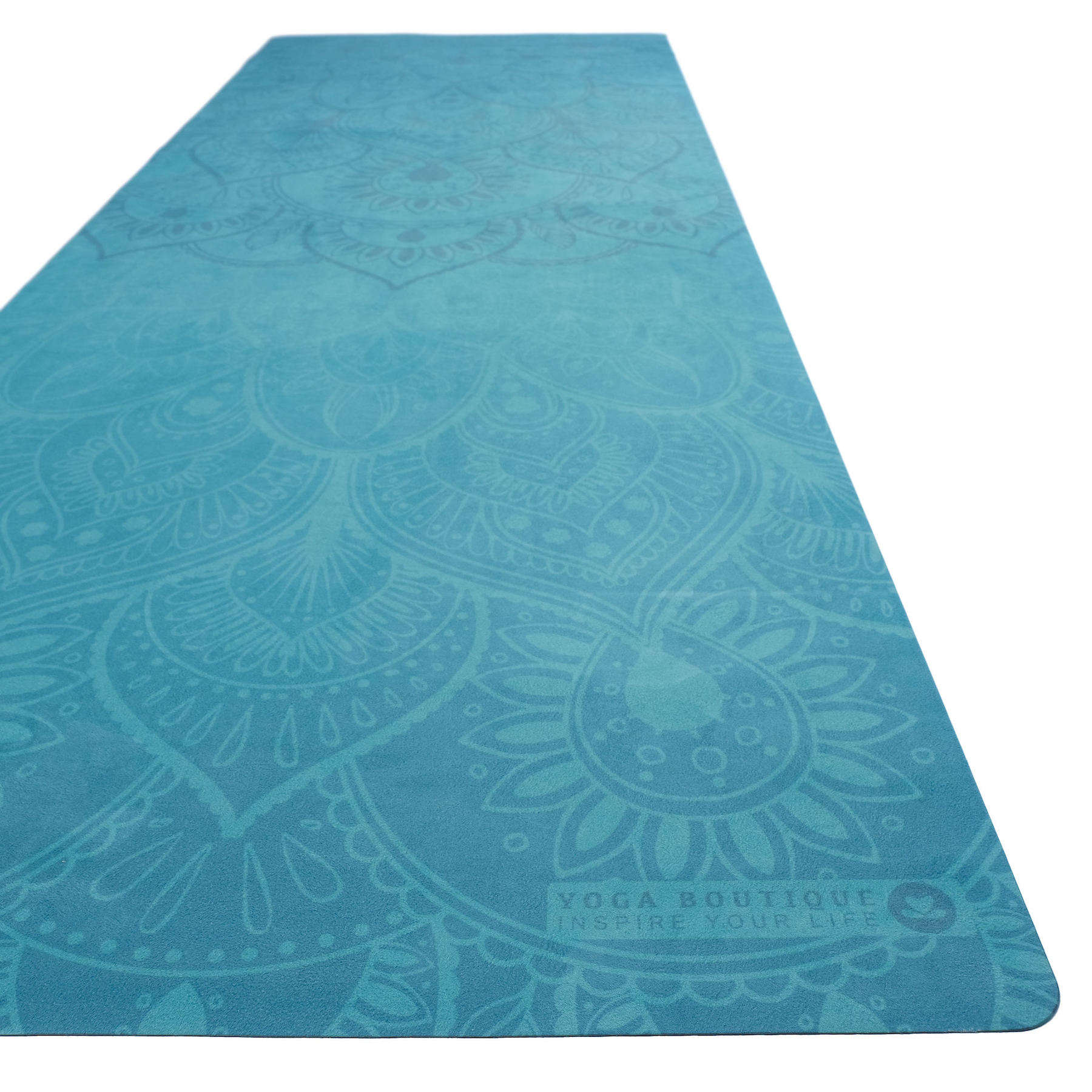 Tapis de voyage - Tapis de yoga Mandala turquoise