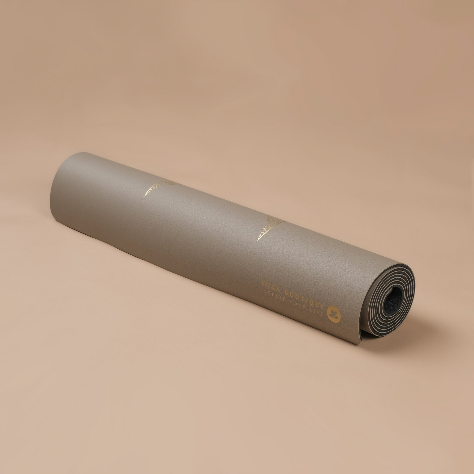 Tapis de yoga SuperGrip 2.0 Mandala Moon super antidérapant en caoutchouc naturel sable