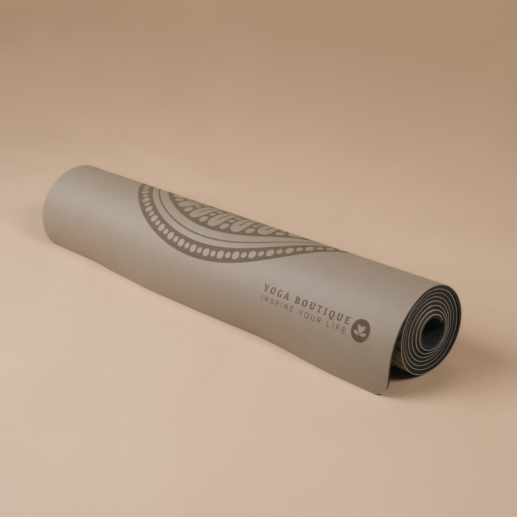 Tapis de yoga SuperGrip 2.0 Mandala tapis de yoga très antidérapant sable