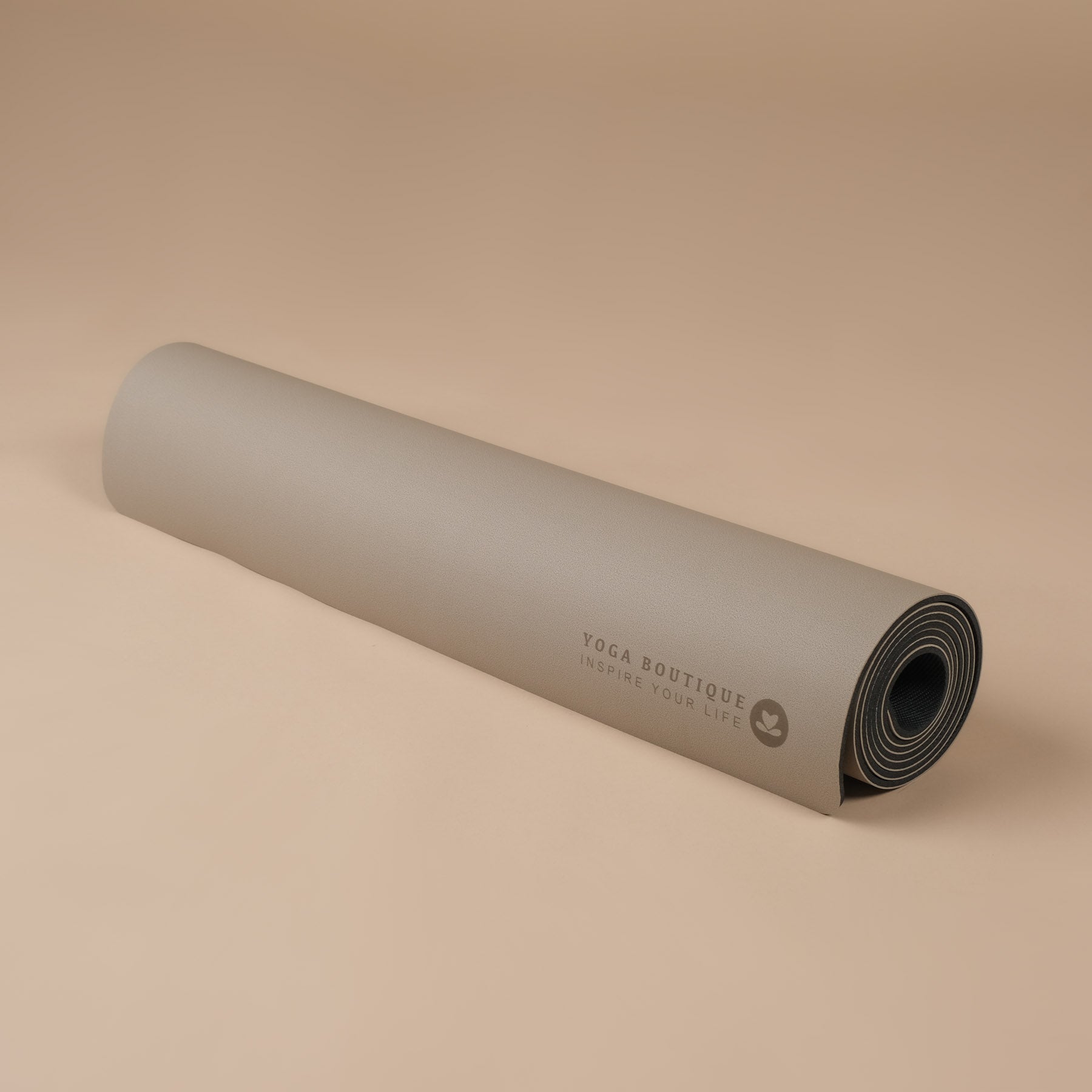 Tapis de yoga SuperGrip 2.0 Moon avec lignes d'aide pour un alignement correct sable