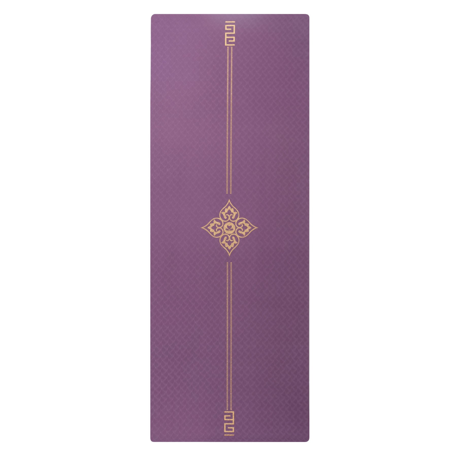 Tapis de yoga TPE gold Print violet