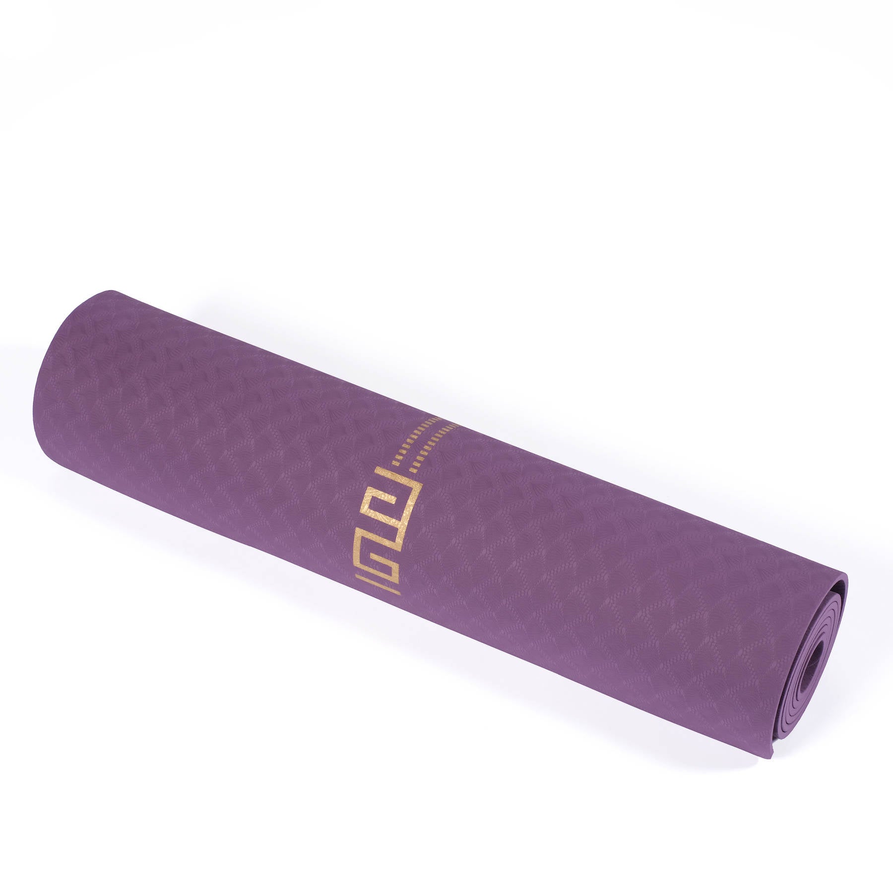 Tapis de yoga TPE gold Print violet