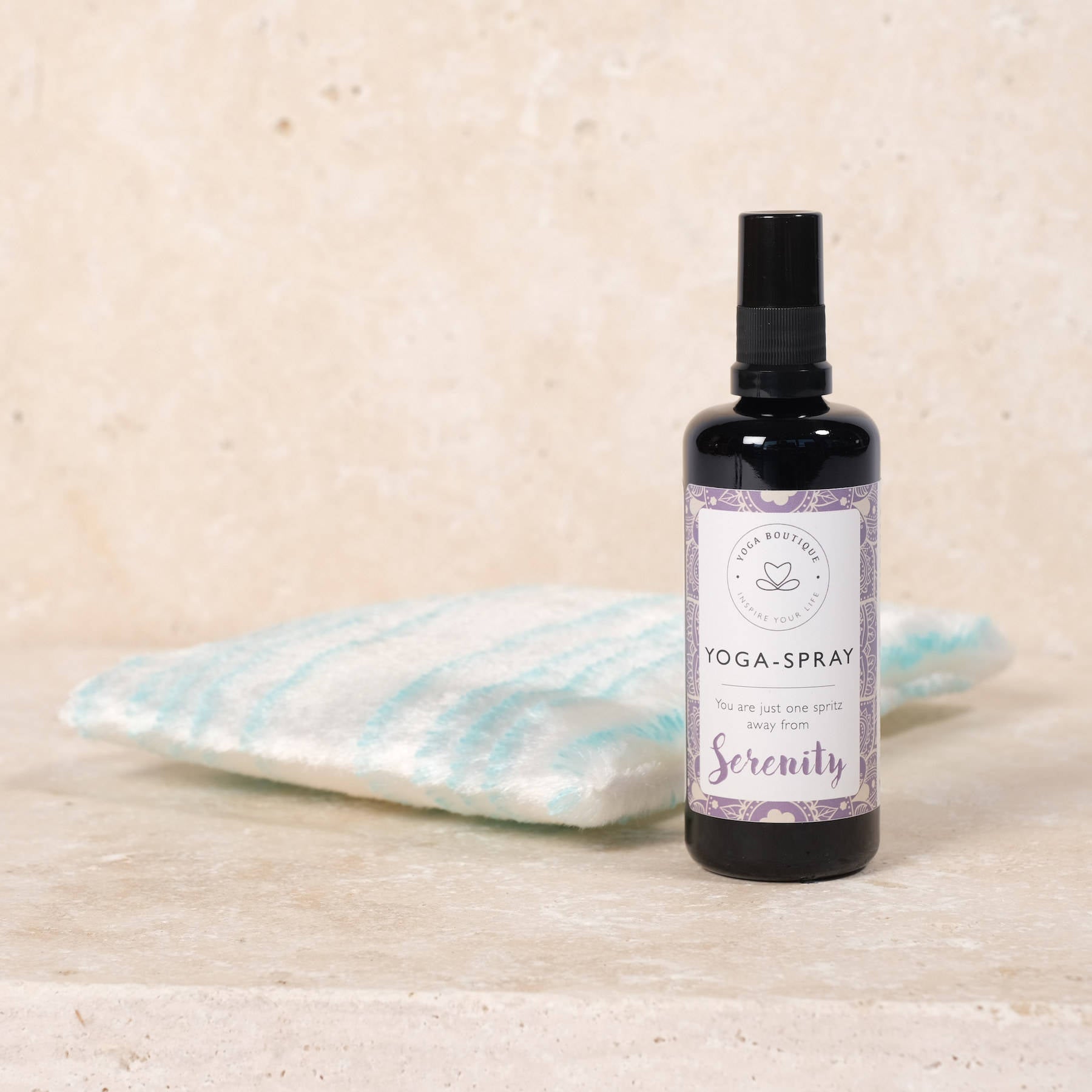 Spray pour tapis de yoga et spray d'ambiance Serenity Bio