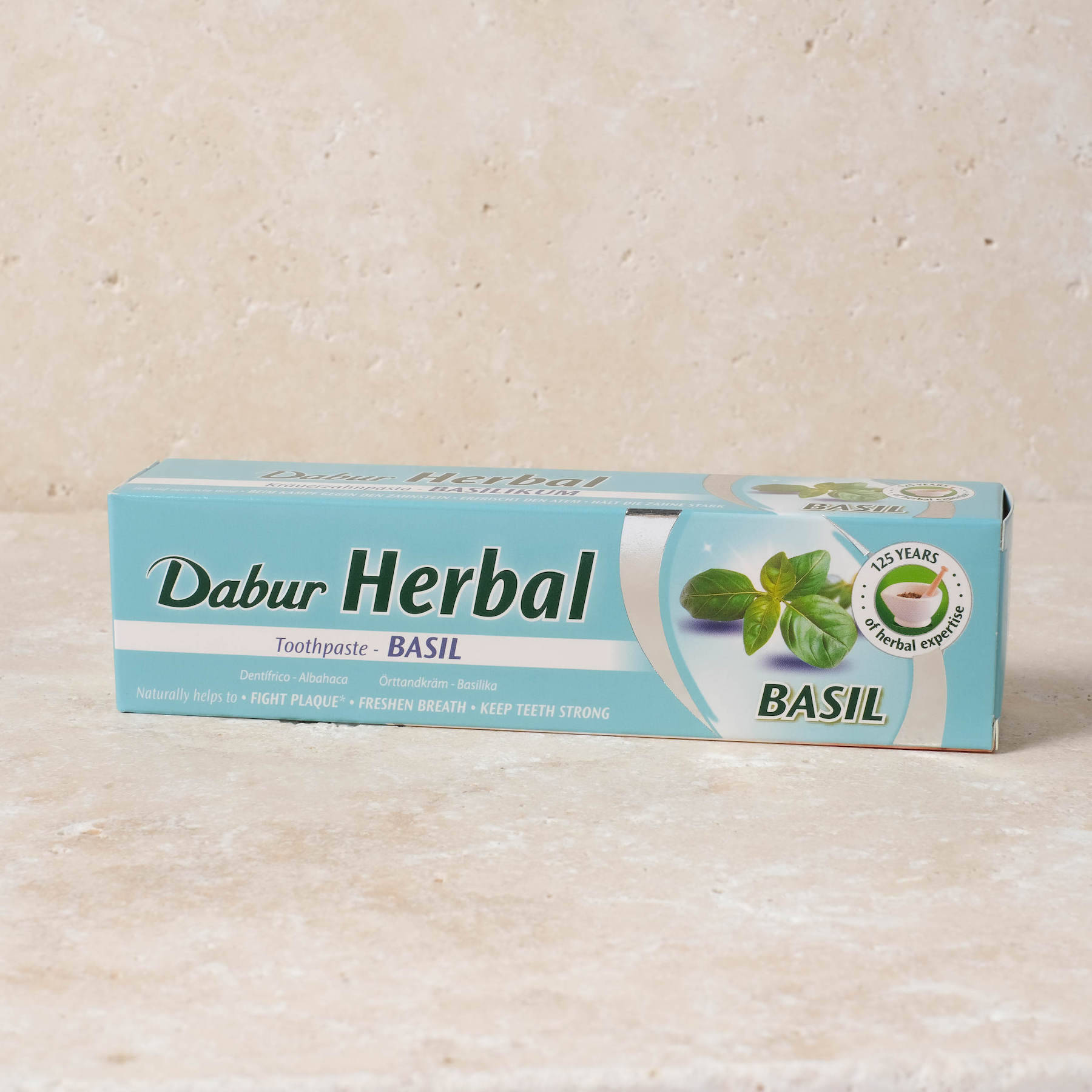 Dentifrice ayurvédique Dabur au basilic