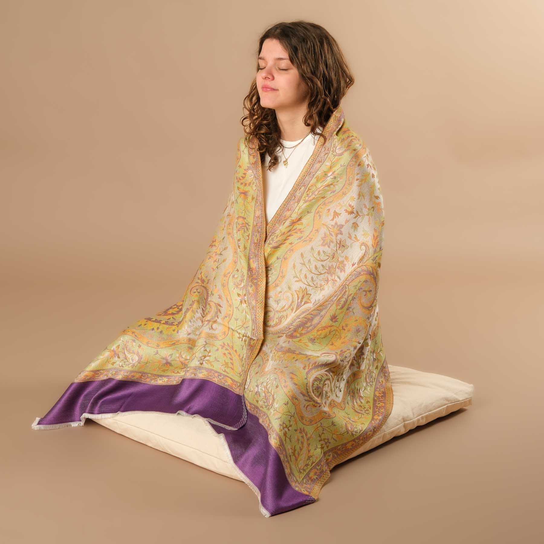 Écharpe de méditation Tangeled
