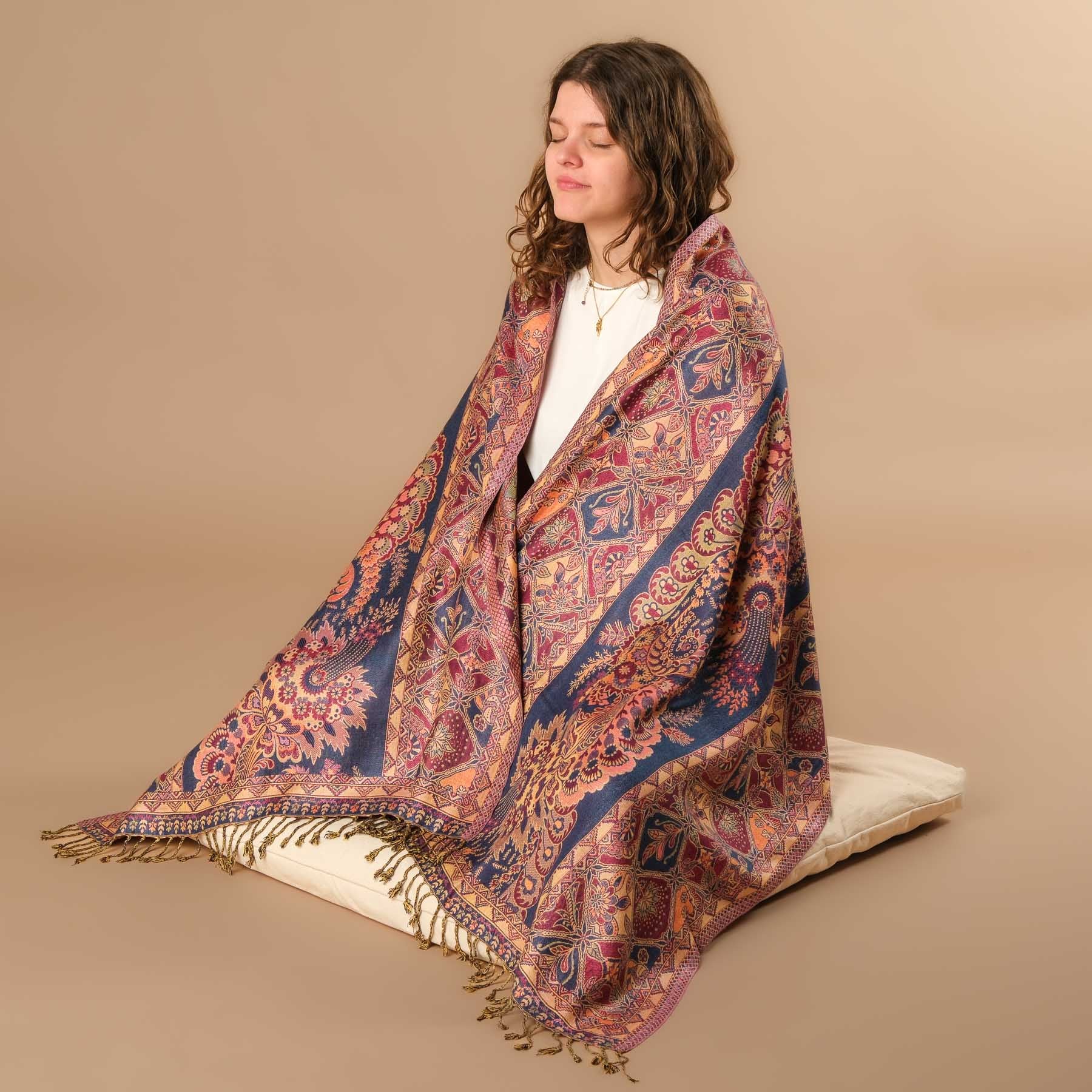 Écharpe de méditation en viscose Cadiz