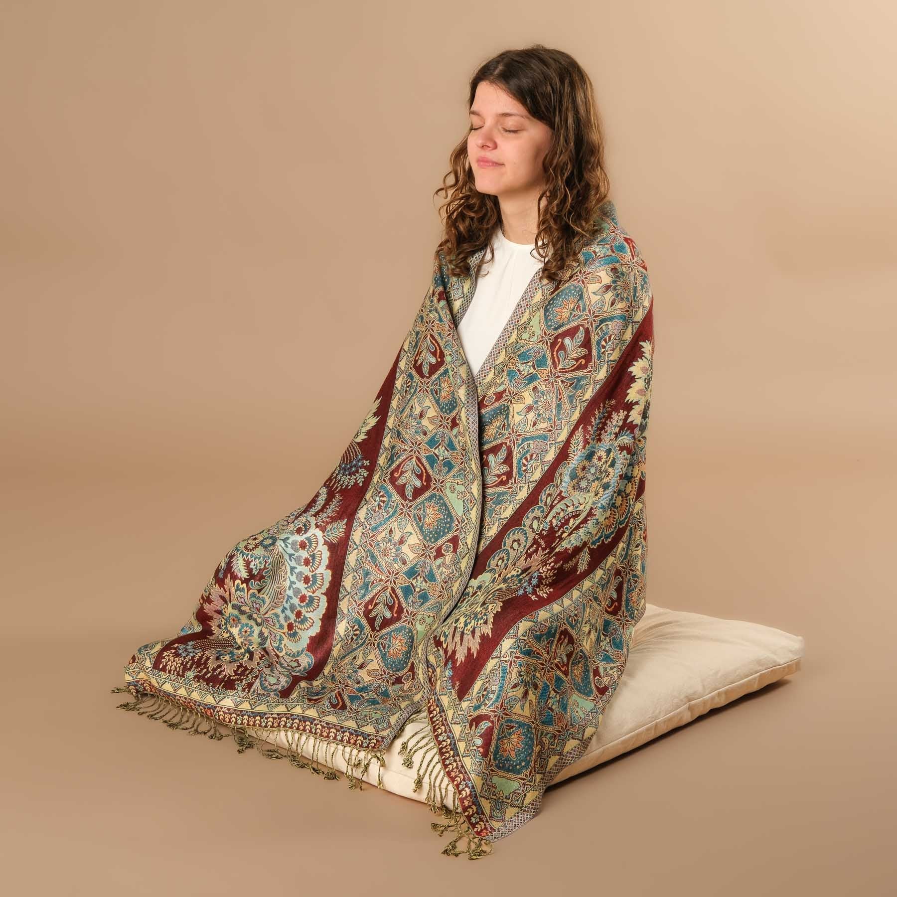 Écharpe de méditation en viscose Oase