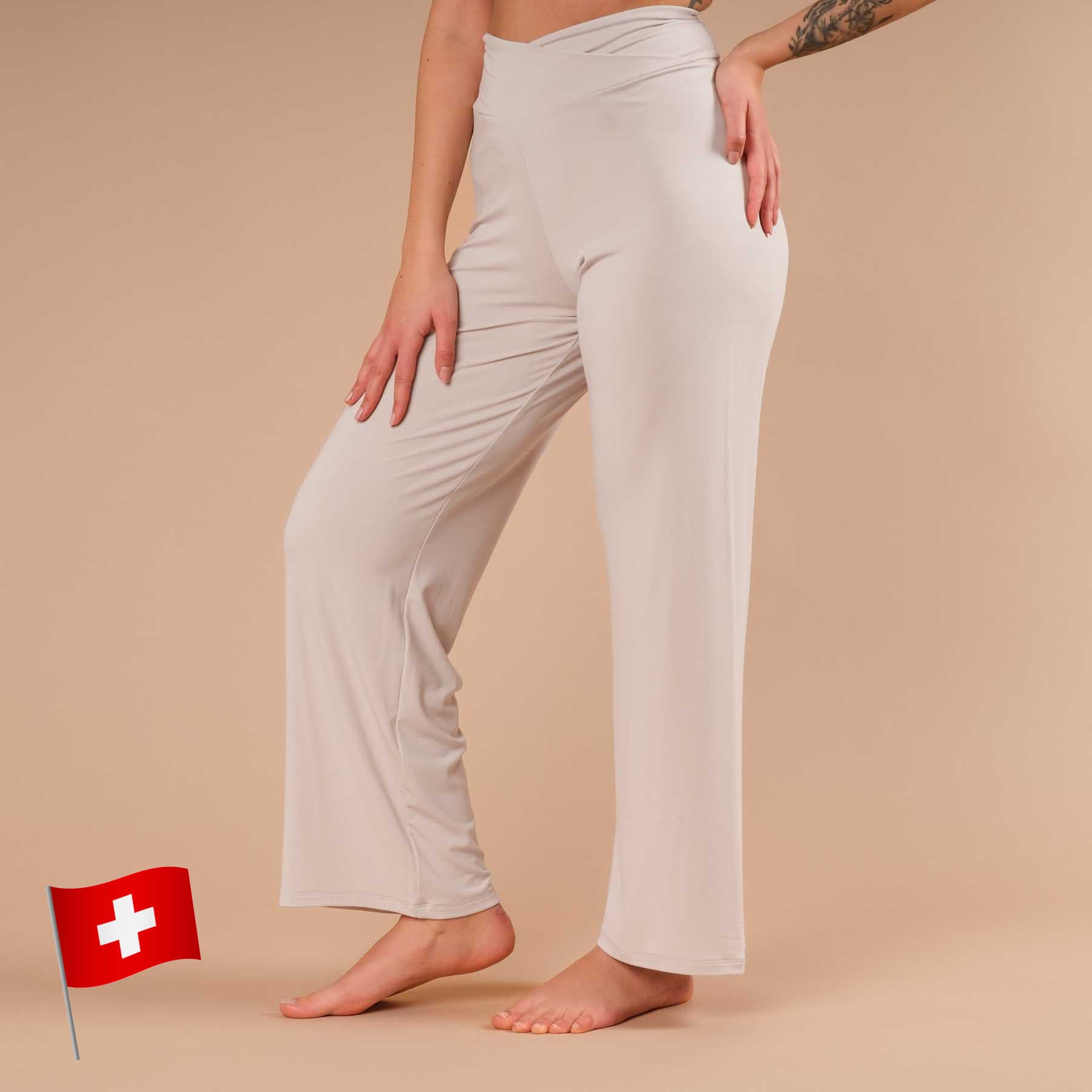 Yoga Culotte Comfy longue sable