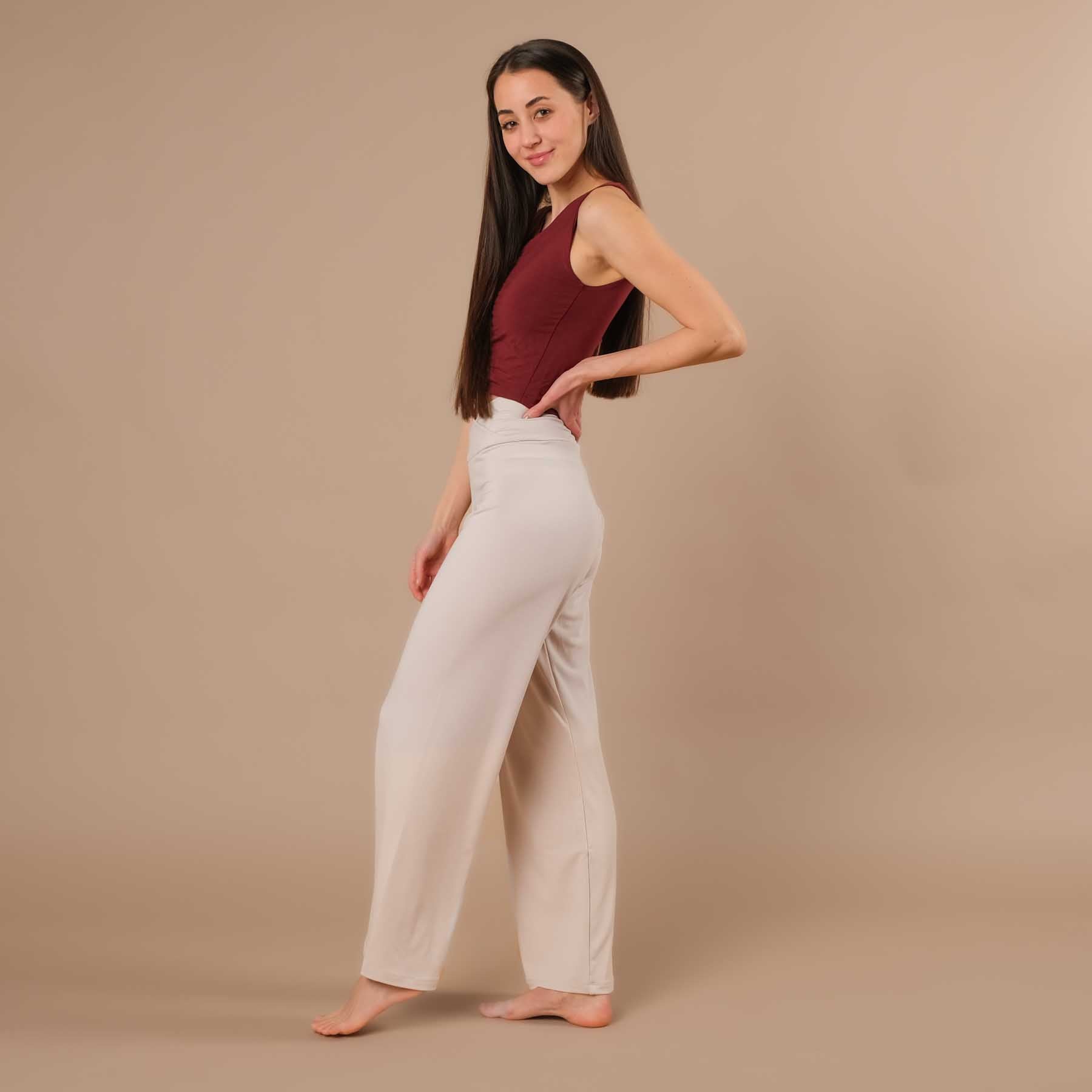 Yoga Culotte Comfy longue sable