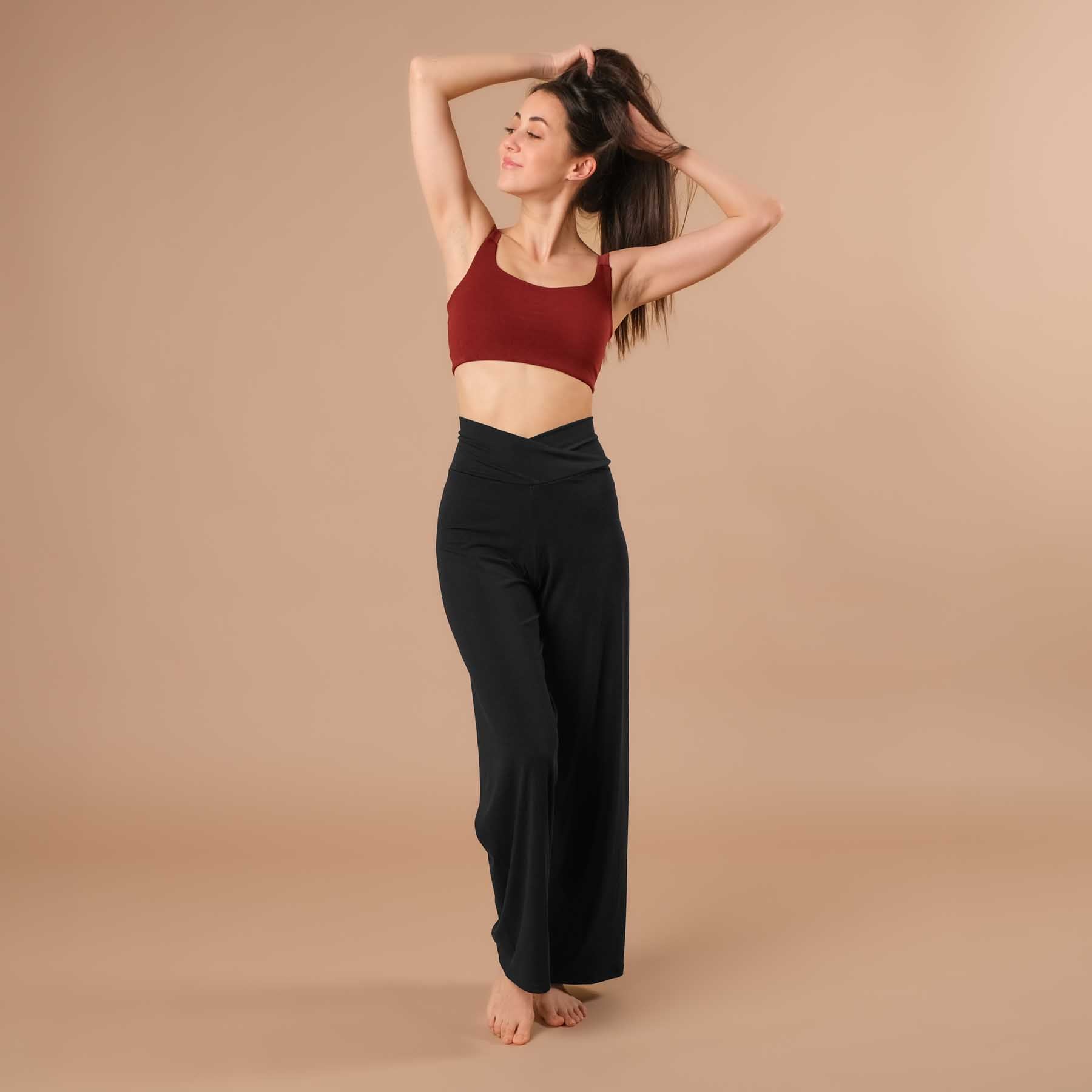 Yoga Culotte Comfy longue noire