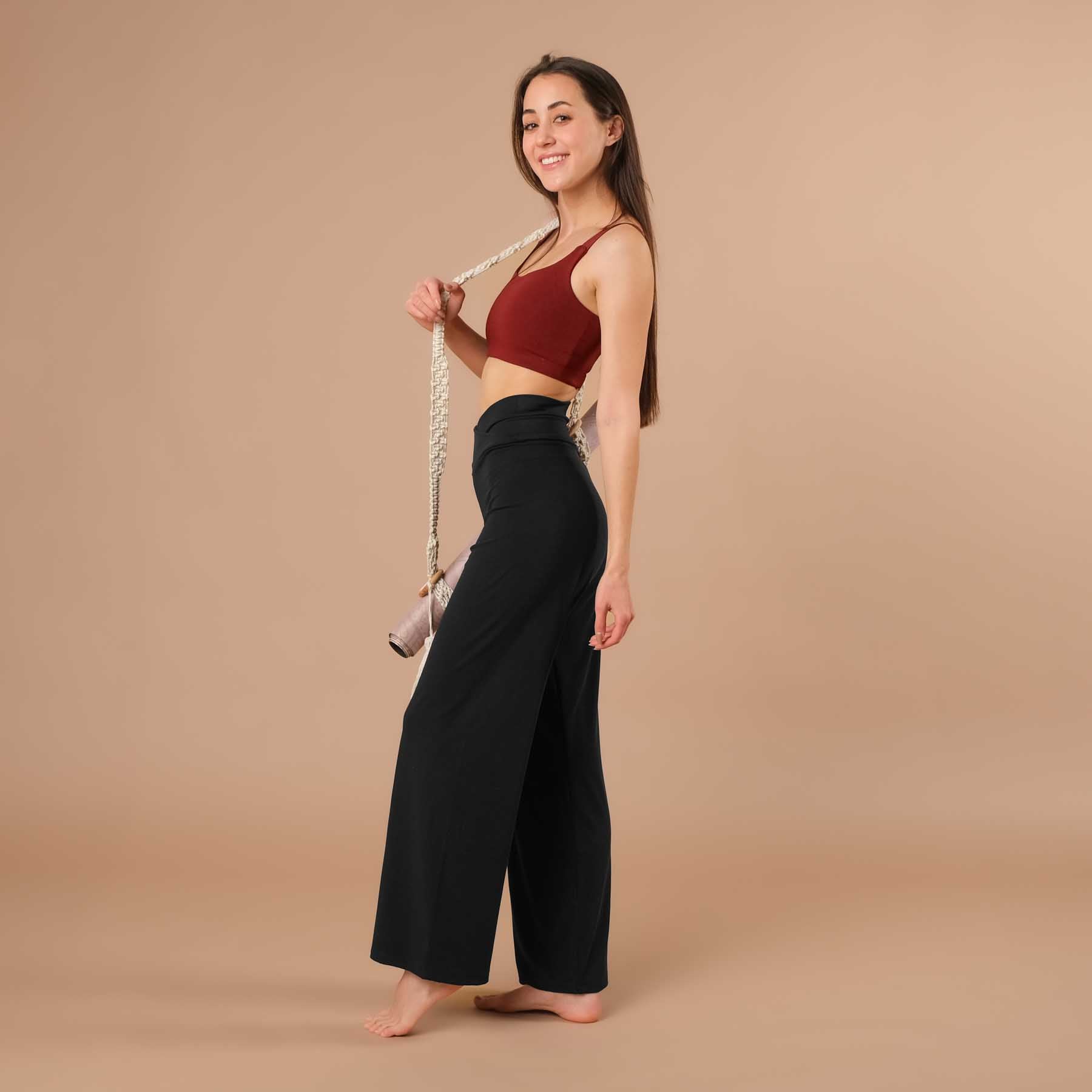 Yoga Culotte Comfy longue noire