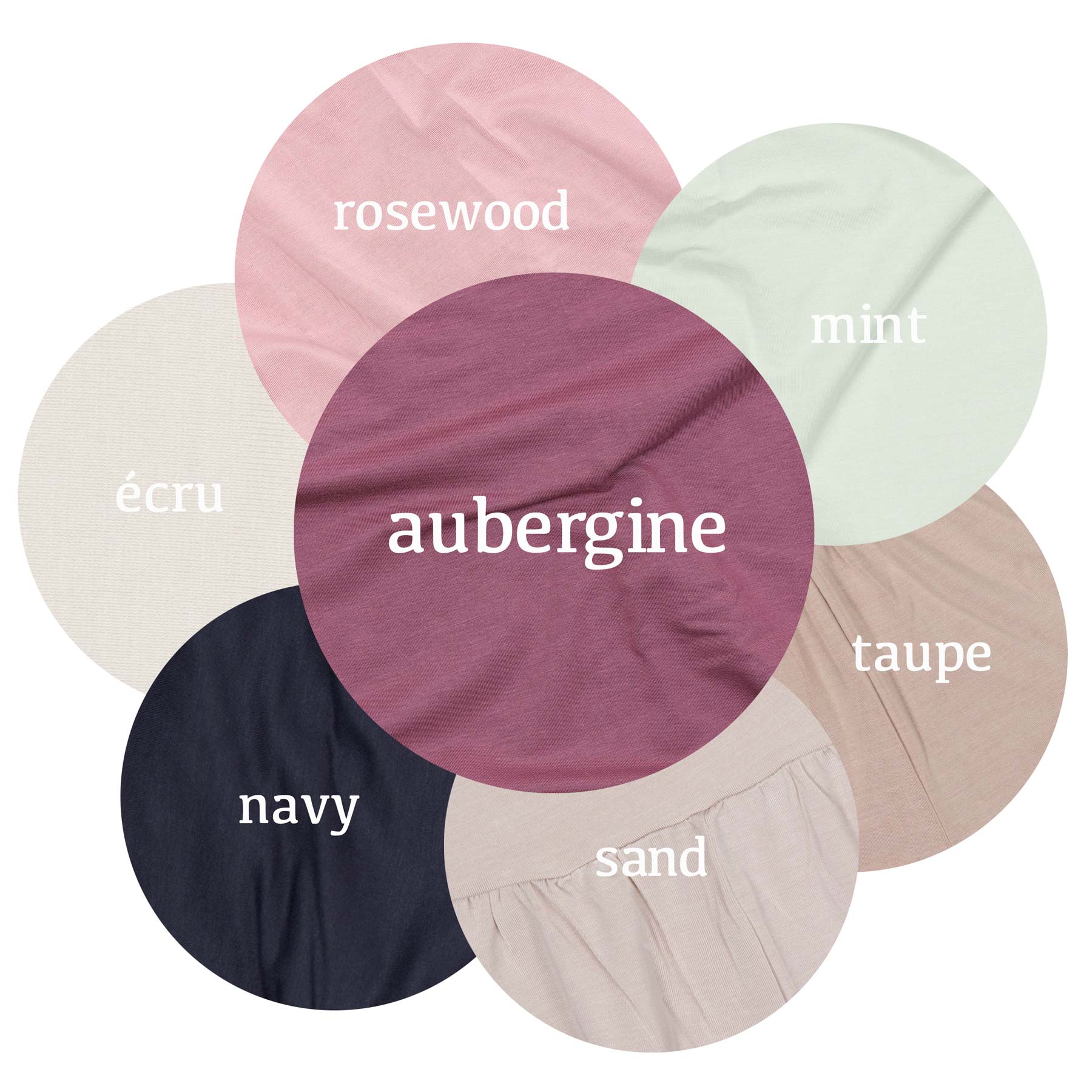 Débardeur Comfy largement fabriqué de manière durable en Suisse aubergine