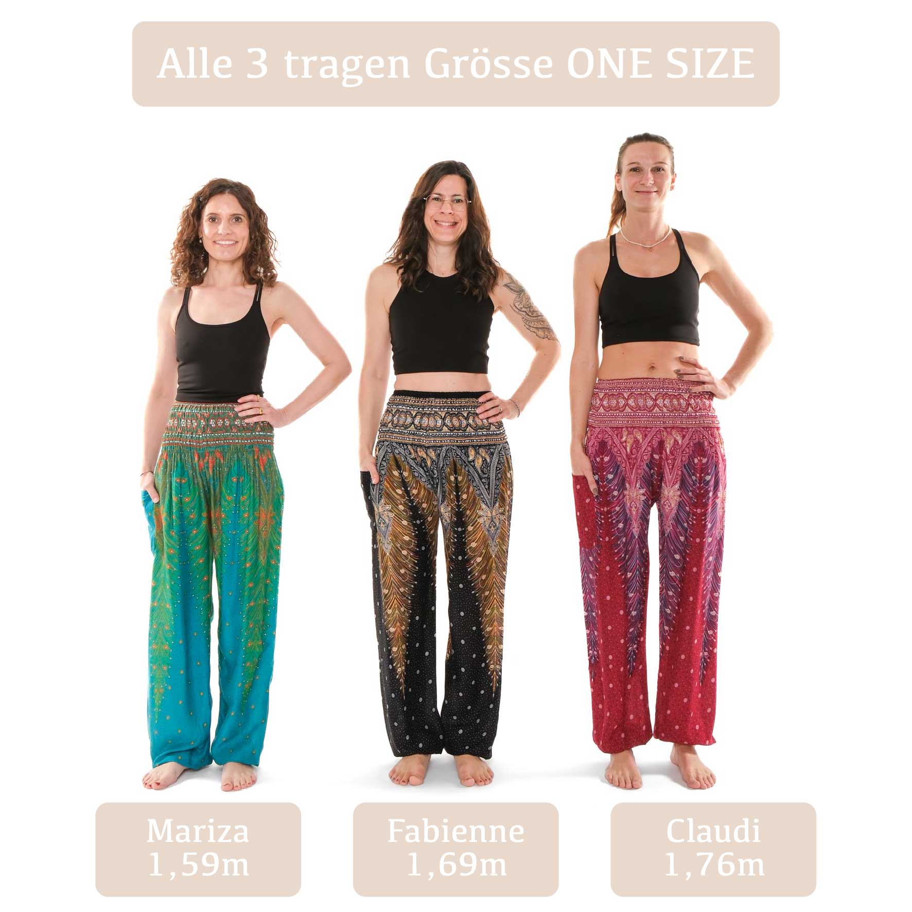 Pantalon de yoga harem Feather