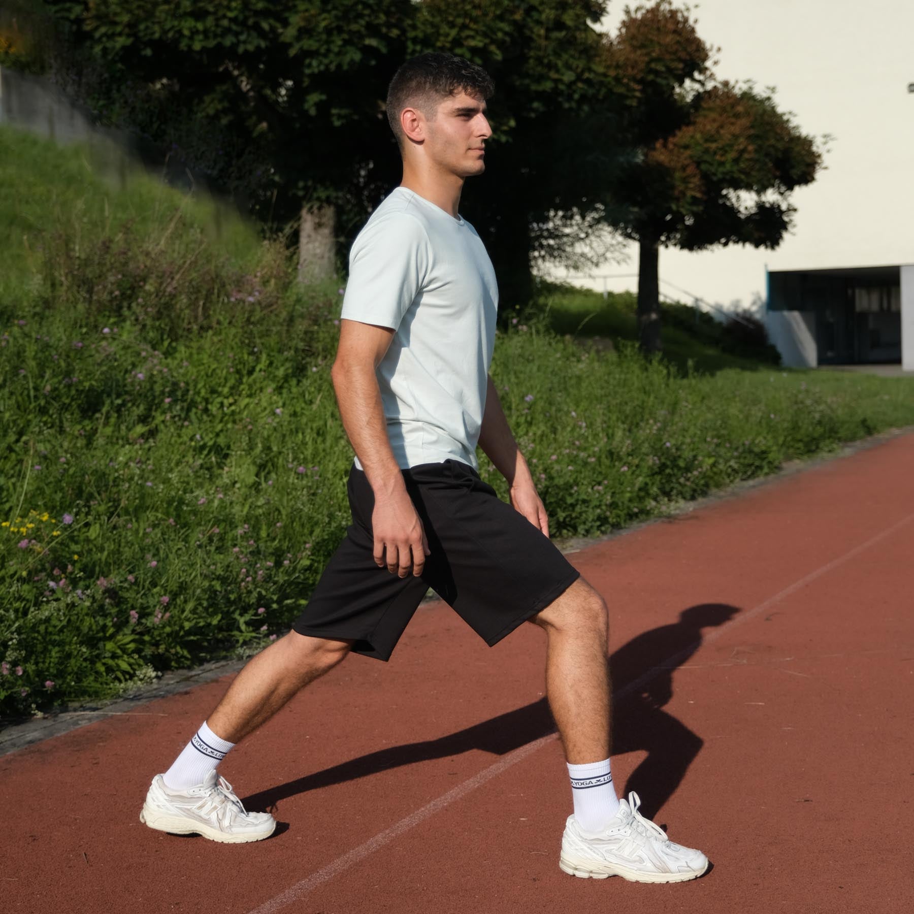 Chaussettes de yoga - chaussettes de sport blanches