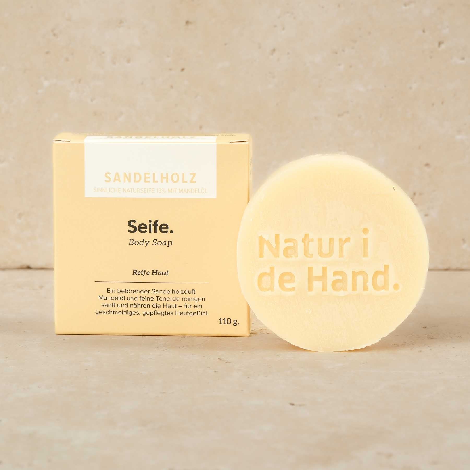 Savon pour le corps - Body Bar - Sandalwood pour une sensation de bien-être à la maison