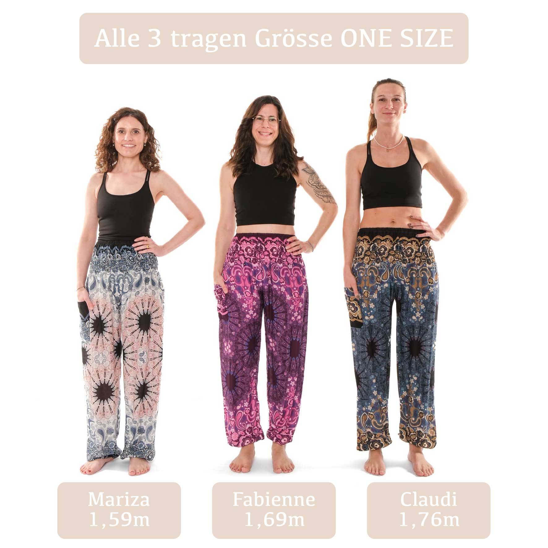 Pantalon de yoga harem Mandala