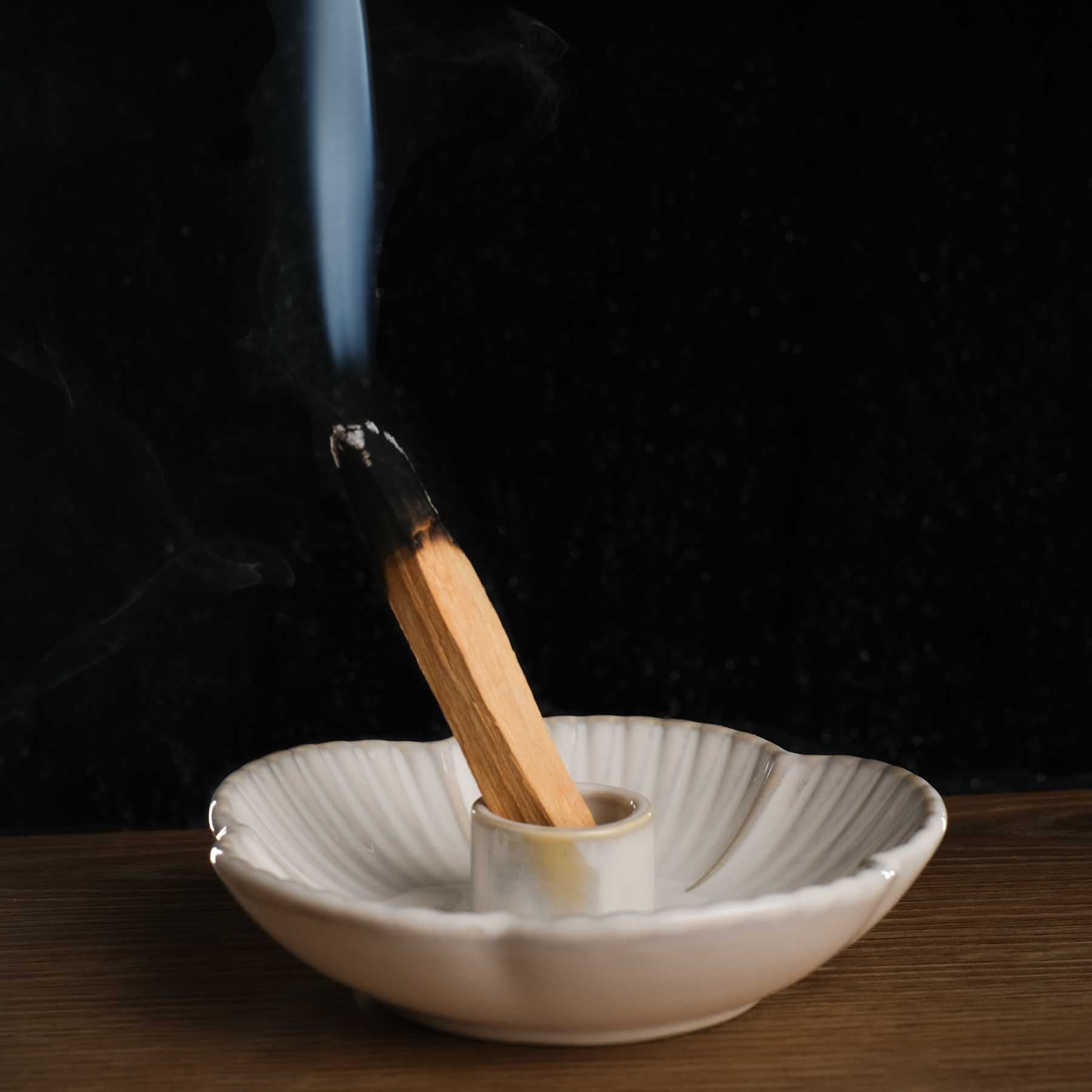 Palo Santo support céramique beige