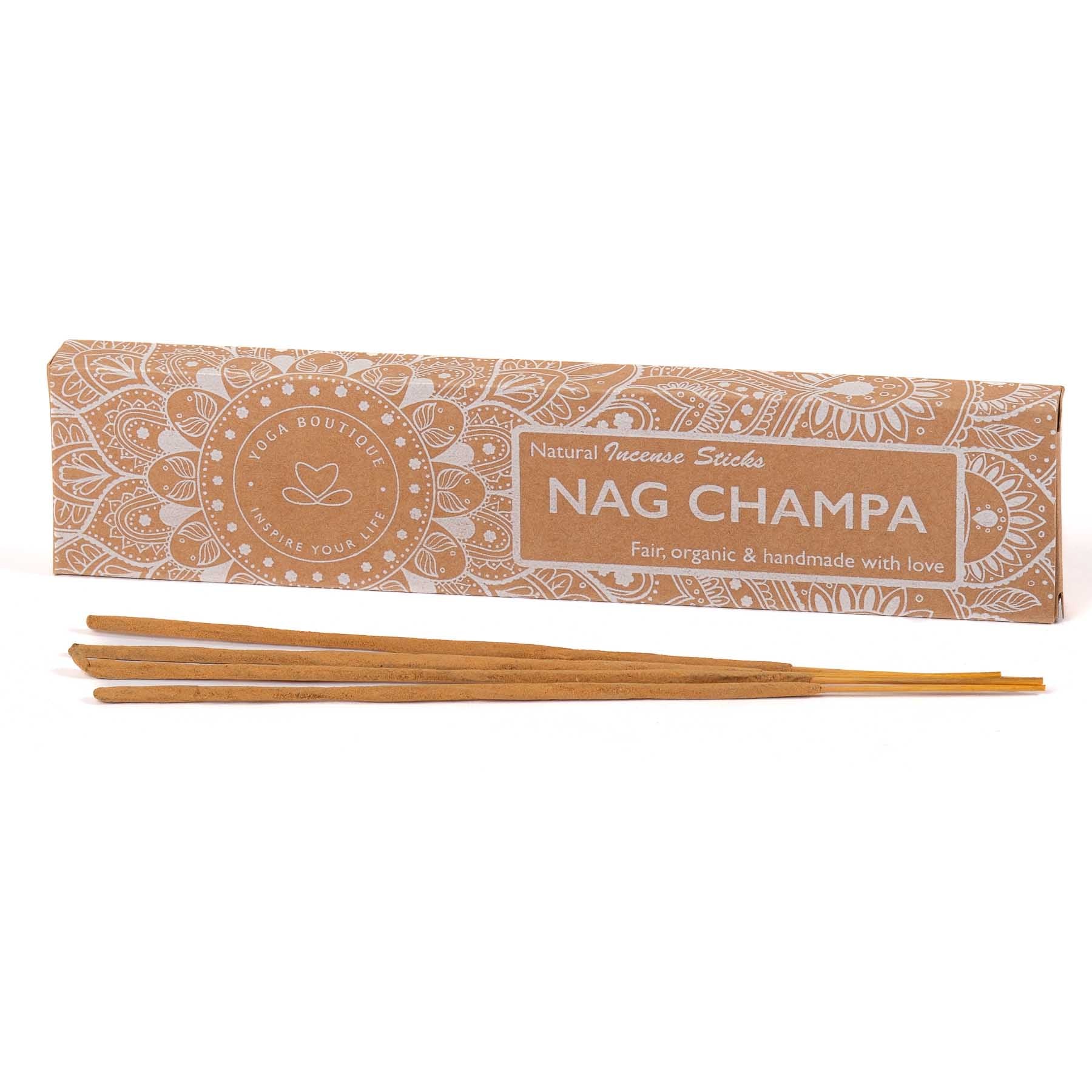 Bâtons d'encens Nag Champa Yoga Boutique