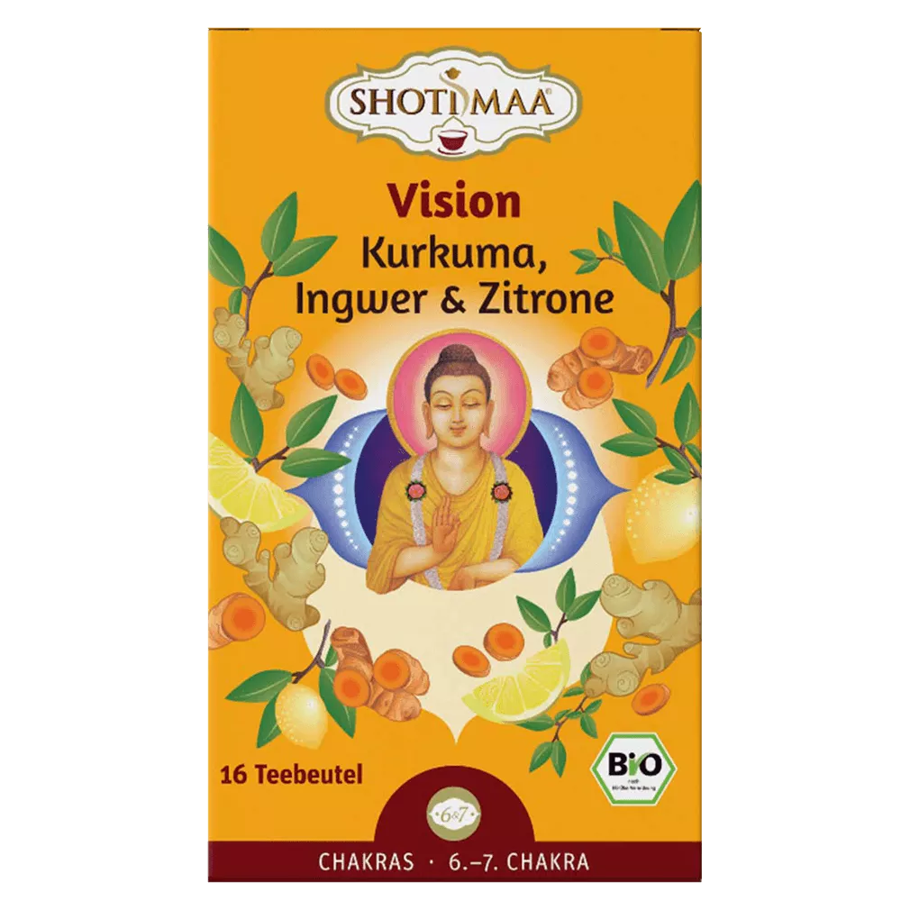 Shoti Maa Chakras Vision - Curcuma, Gingembre & Citron