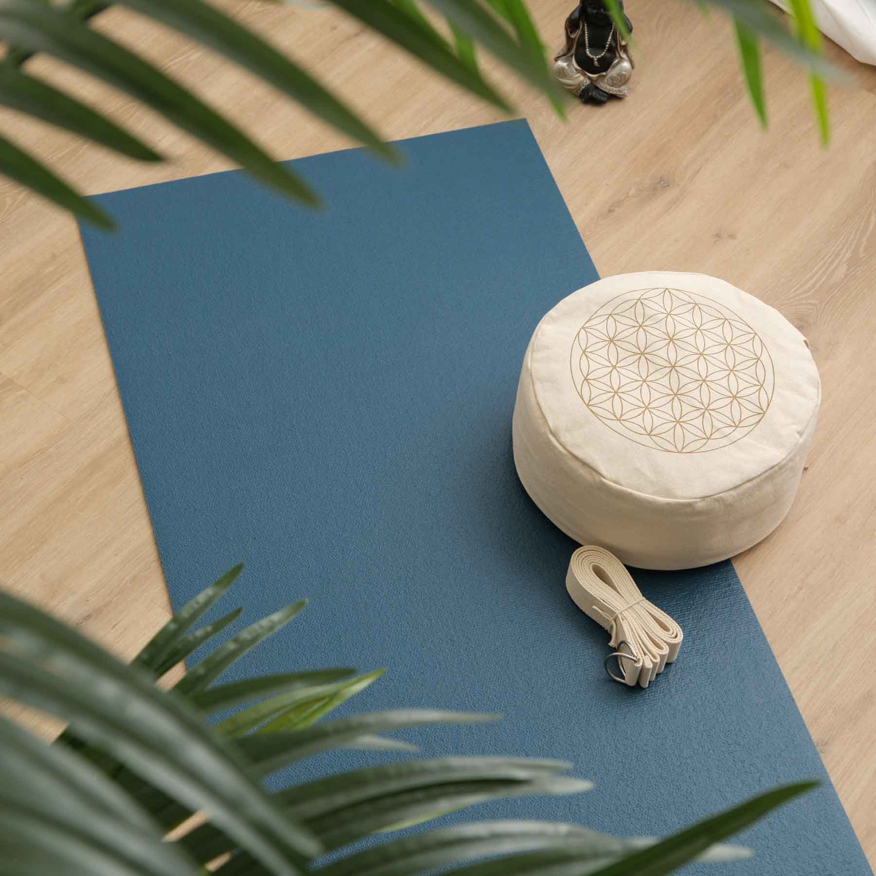 Tapis de yoga Studio PVC navy