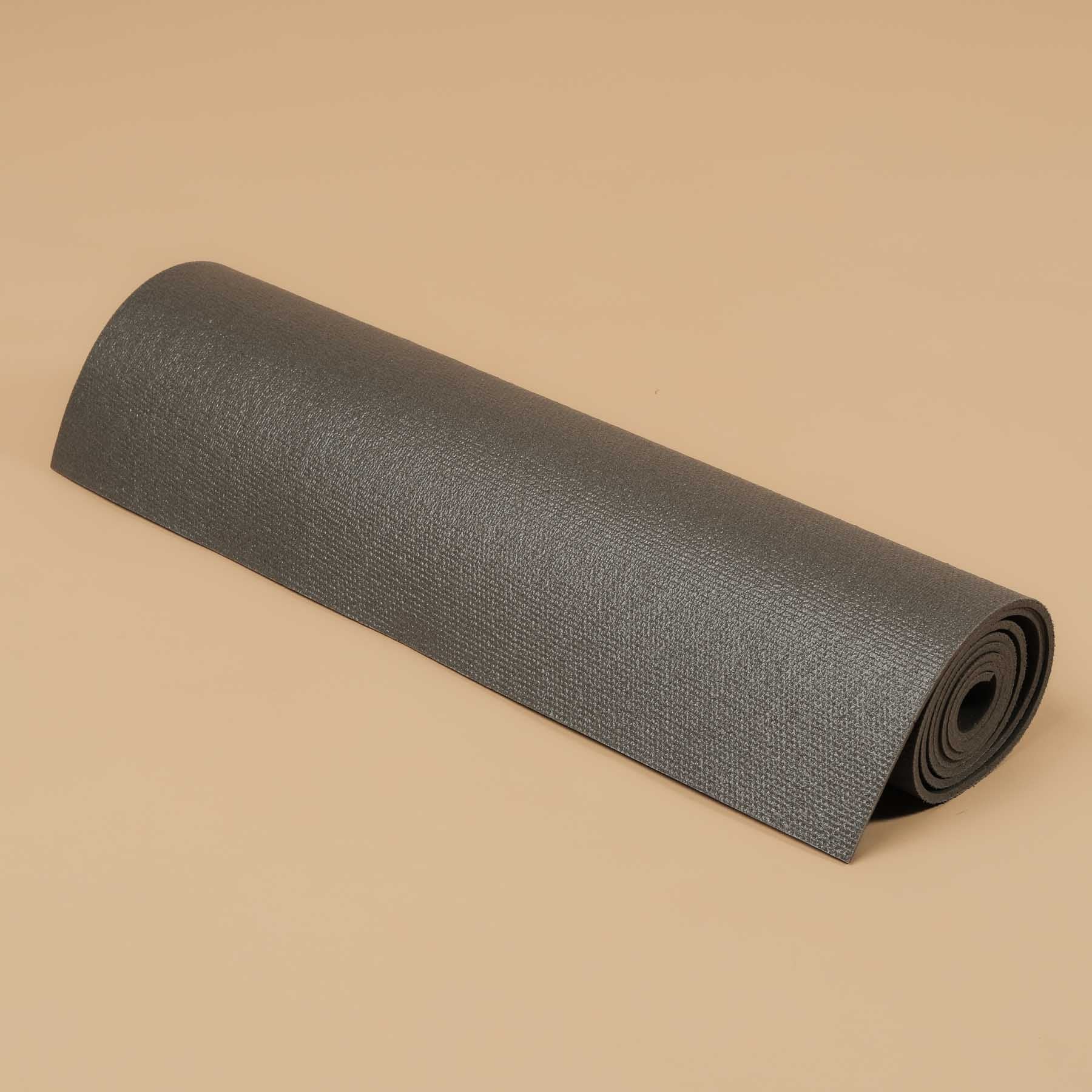 Tapis de yoga Studio PVC anthracite