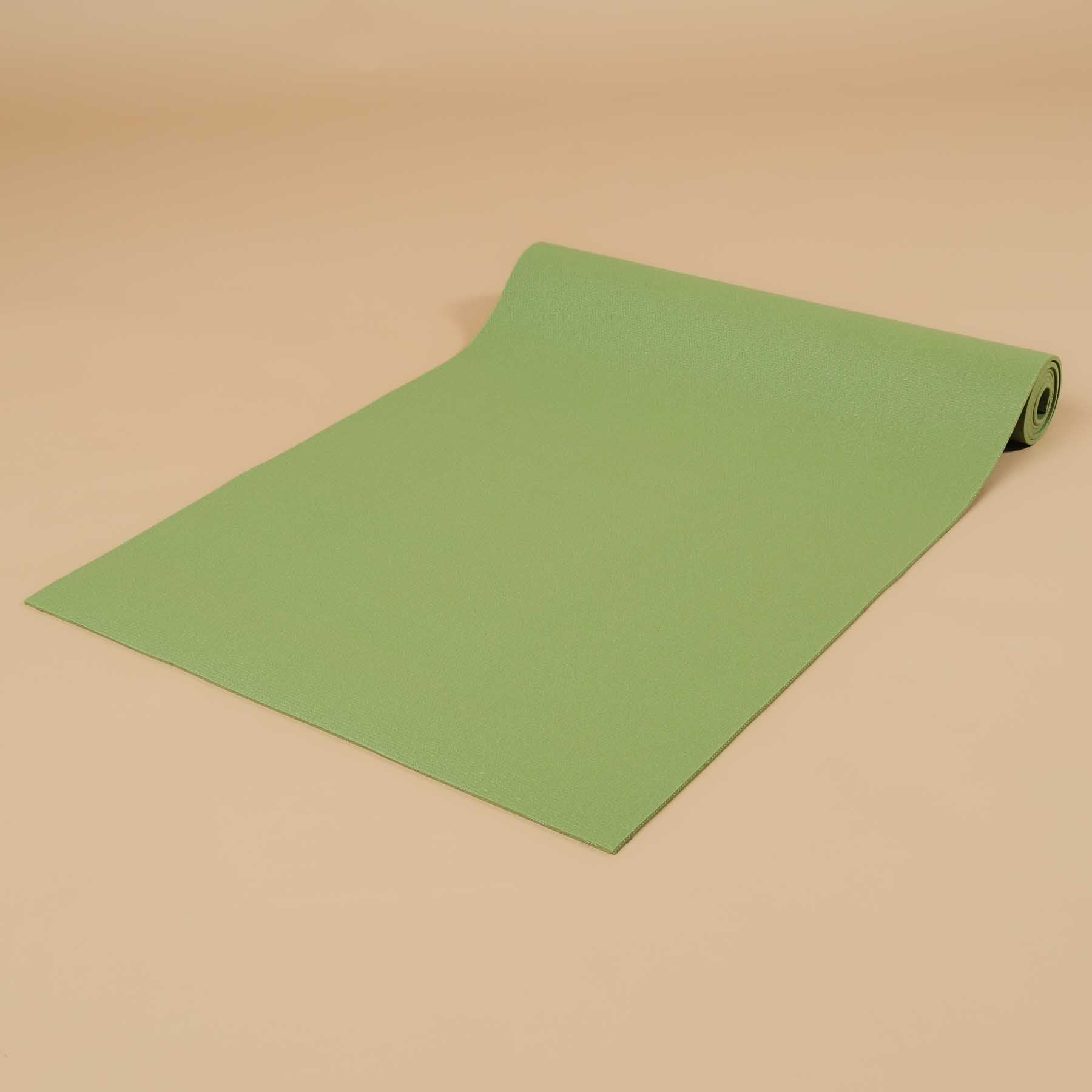 Tapis de yoga Studio PVC vert