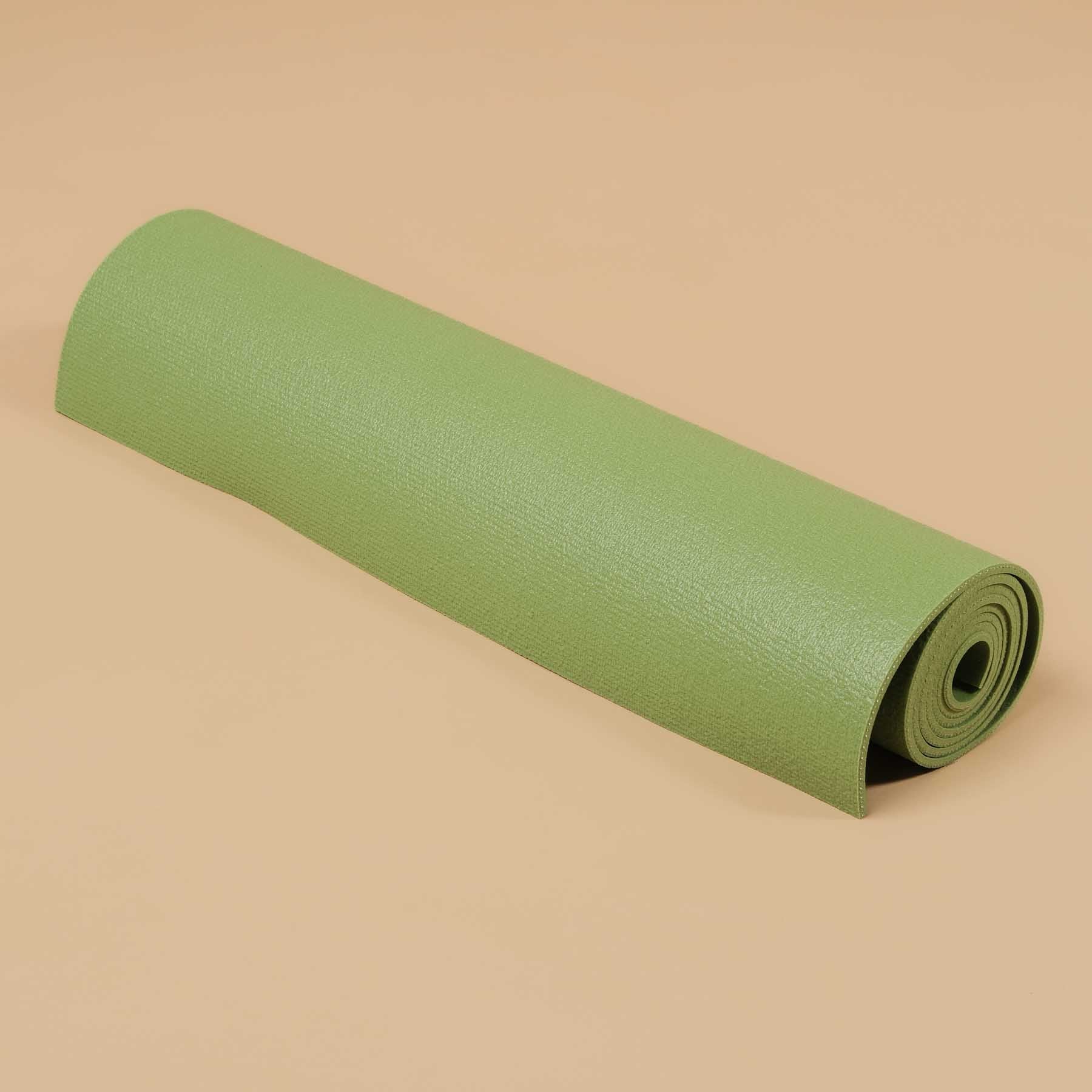 Tapis de yoga Studio PVC vert