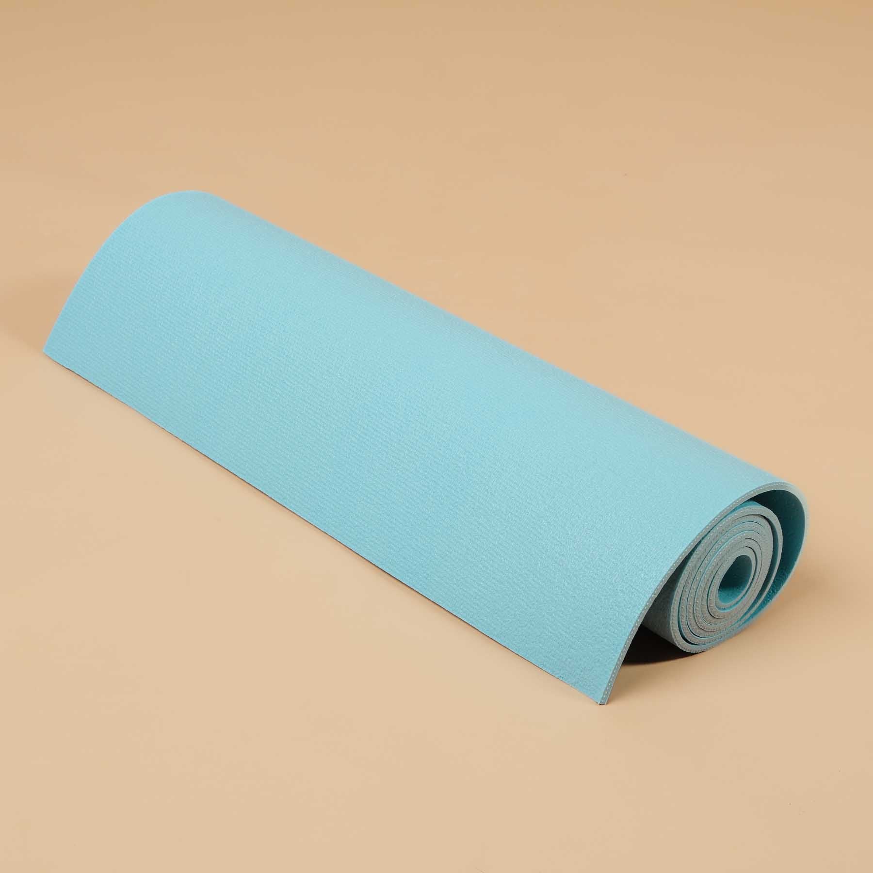 Tapis de yoga Studio PVC bleu clair