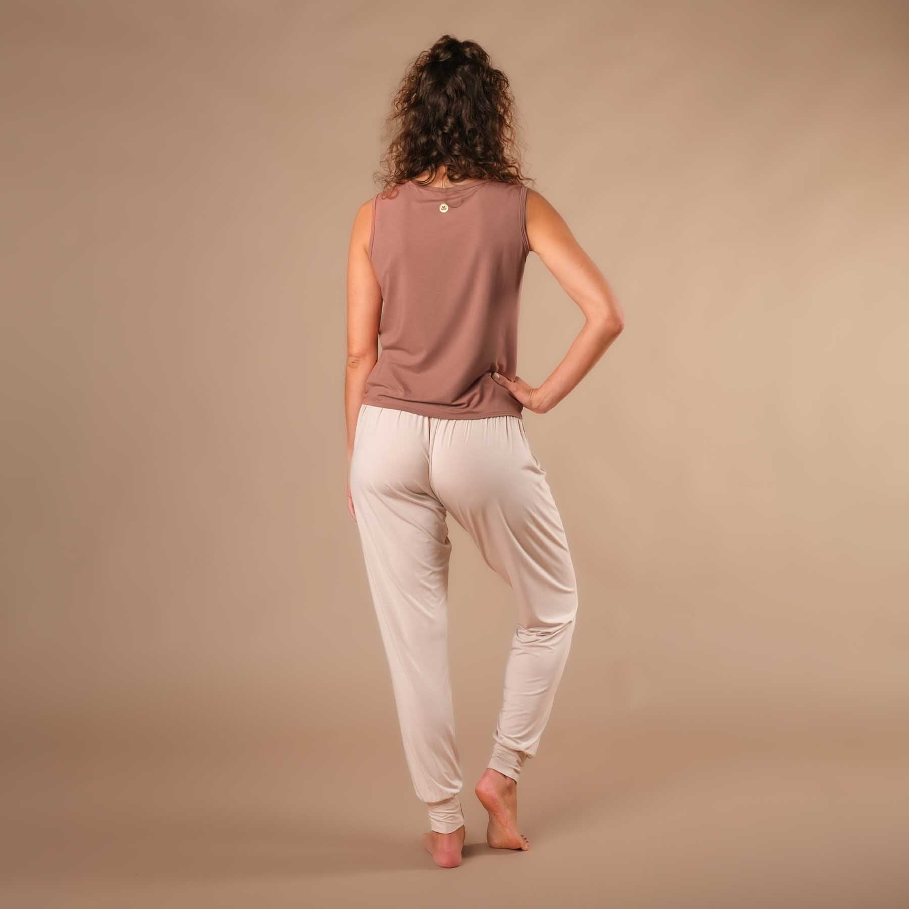 Débardeur Comfy largement fabriqué de manière durable en Suisse terracotta