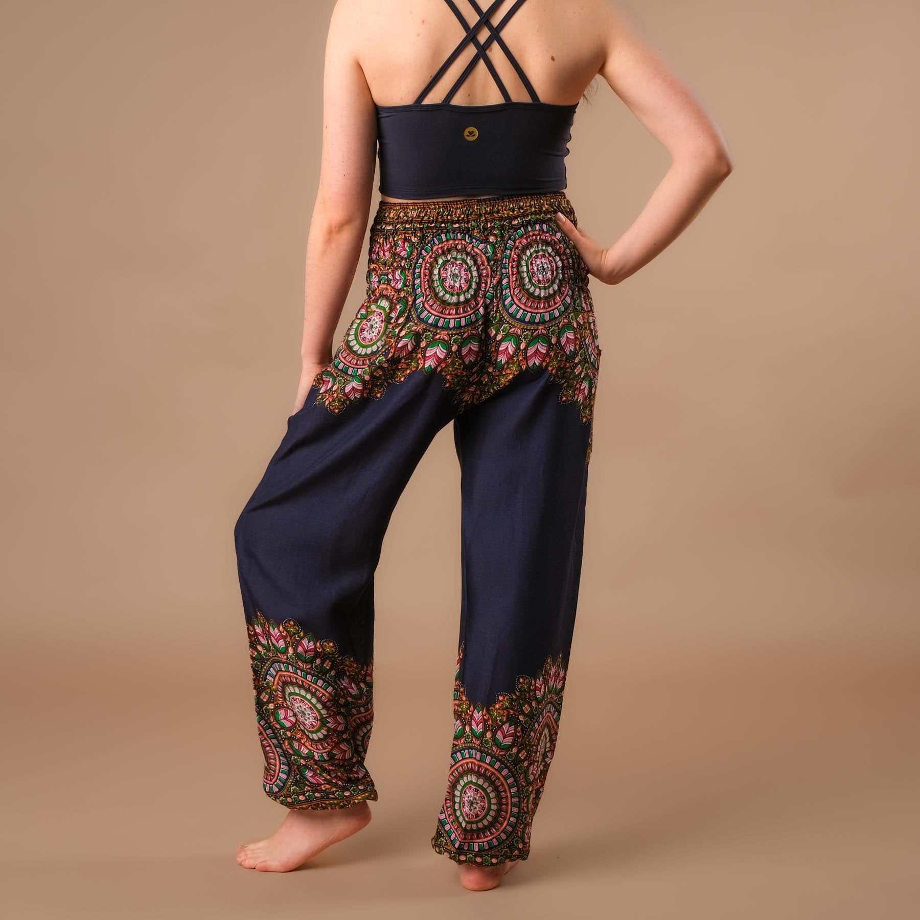 Pantalon de yoga harem Jaipur Boho Pants navy