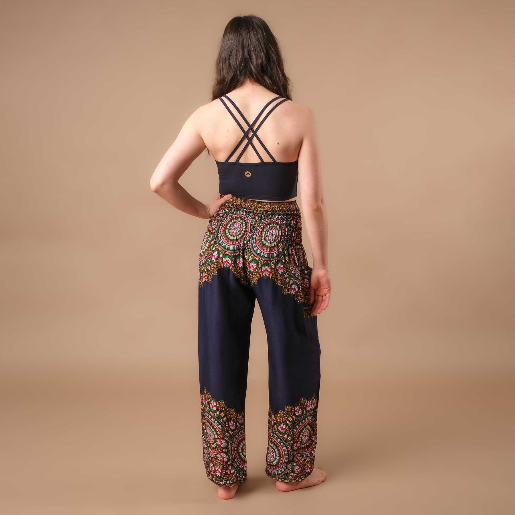 Pantalon de yoga harem Jaipur Boho Pants navy