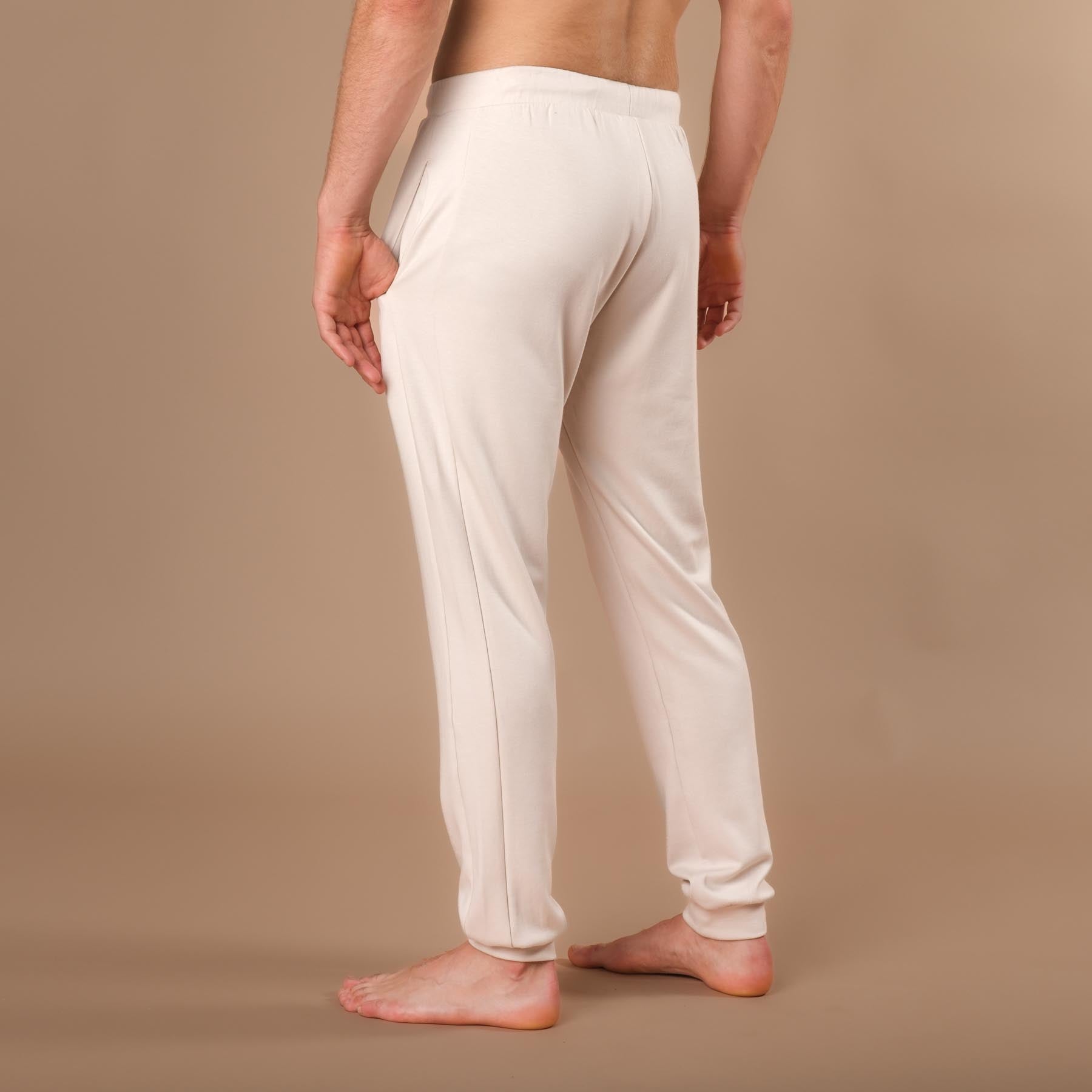 Pantalon de yoga pour hommes Sweatpants écru