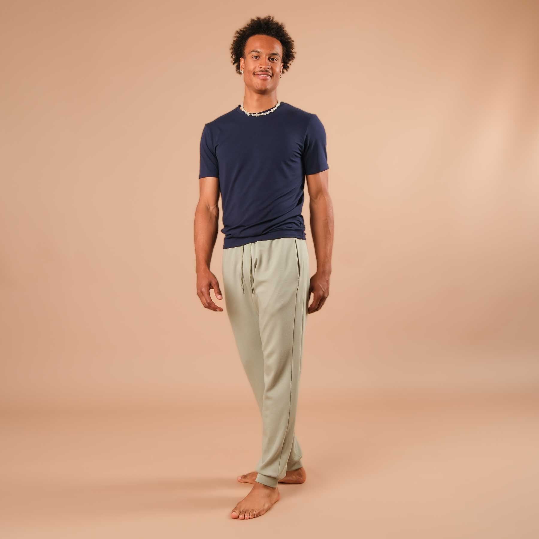 Pantalon de jogging pour hommes Sweatpants jade-vert