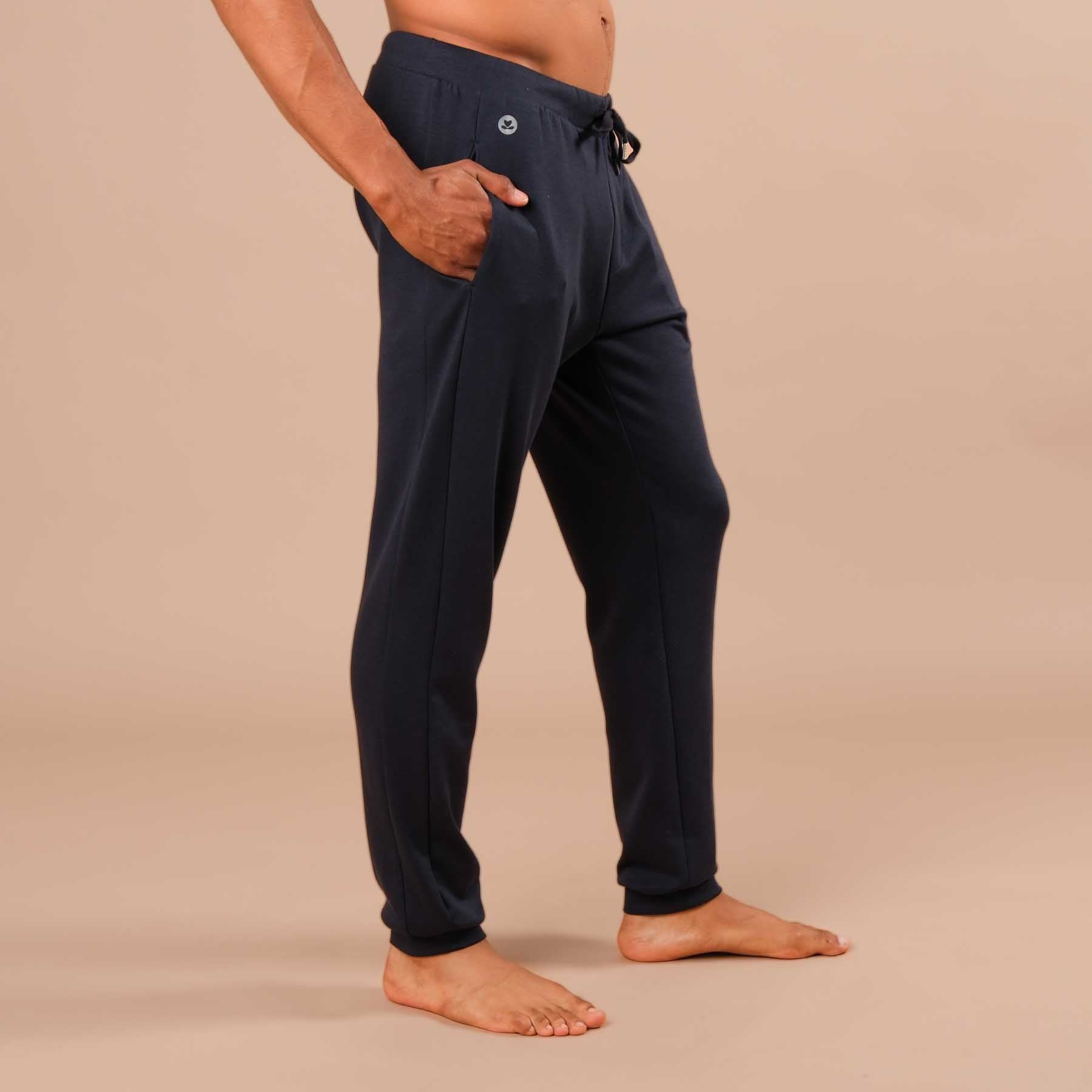 Pantalon de yoga et de jogging pour hommes Sweatpants navy