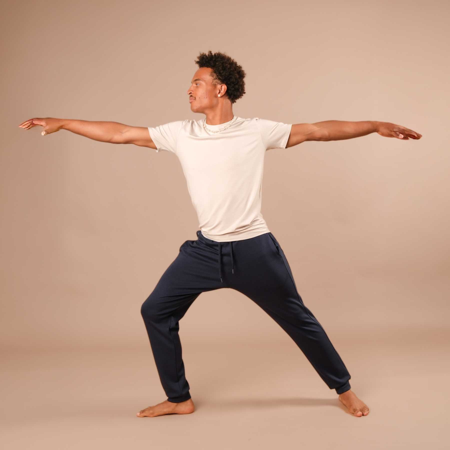 Pantalon de yoga et de jogging pour hommes Sweatpants navy