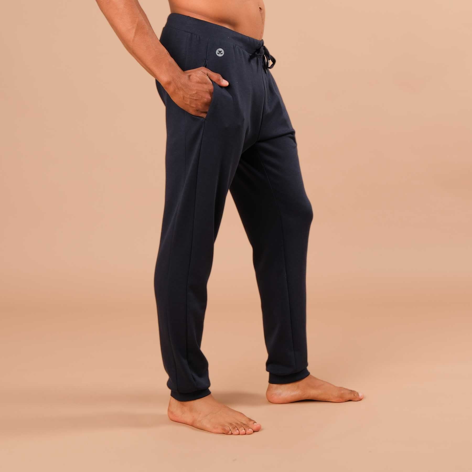 Pantalon de yoga et de jogging pour hommes Sweatpants navy