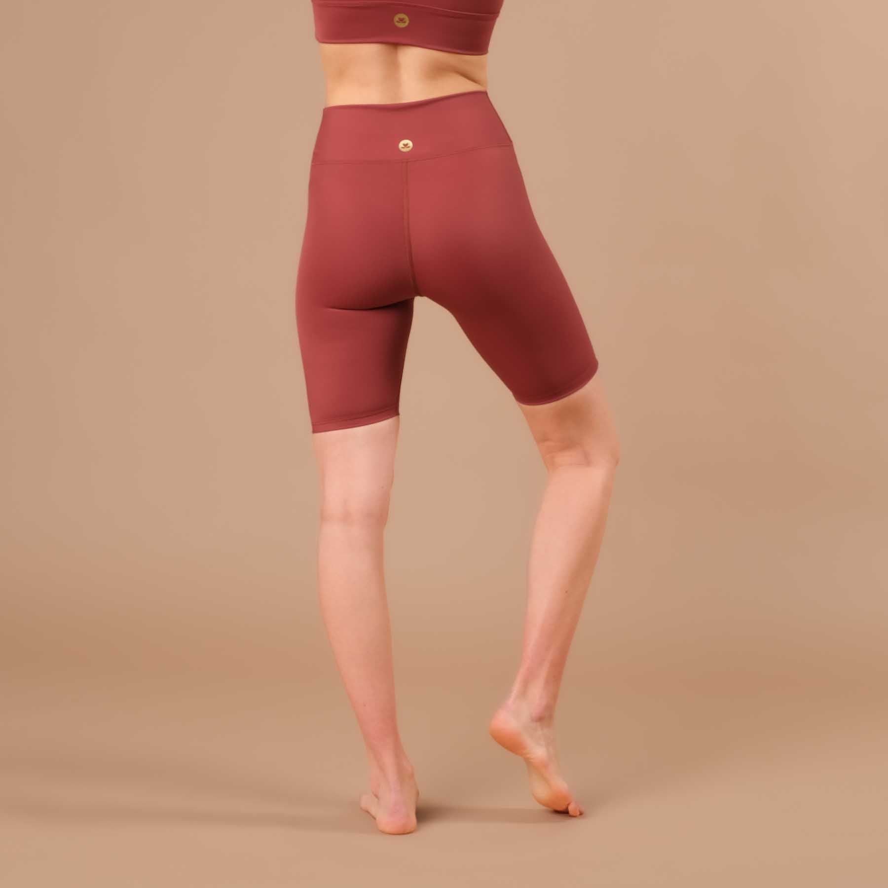 Pantalon cycliste Biker Shorts Eco Mare terracotta