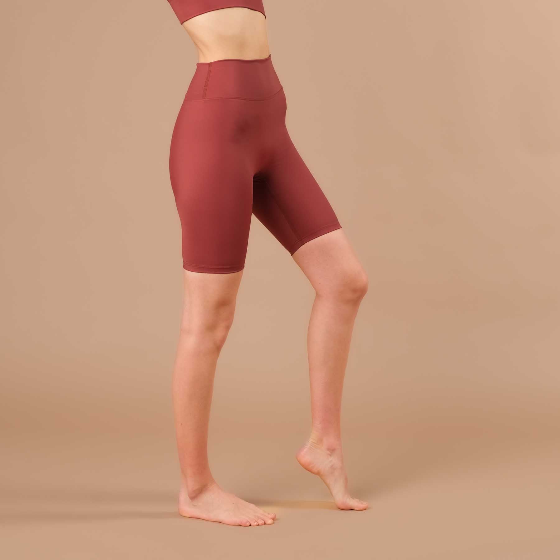 Pantalon cycliste Biker Shorts Eco Mare terracotta