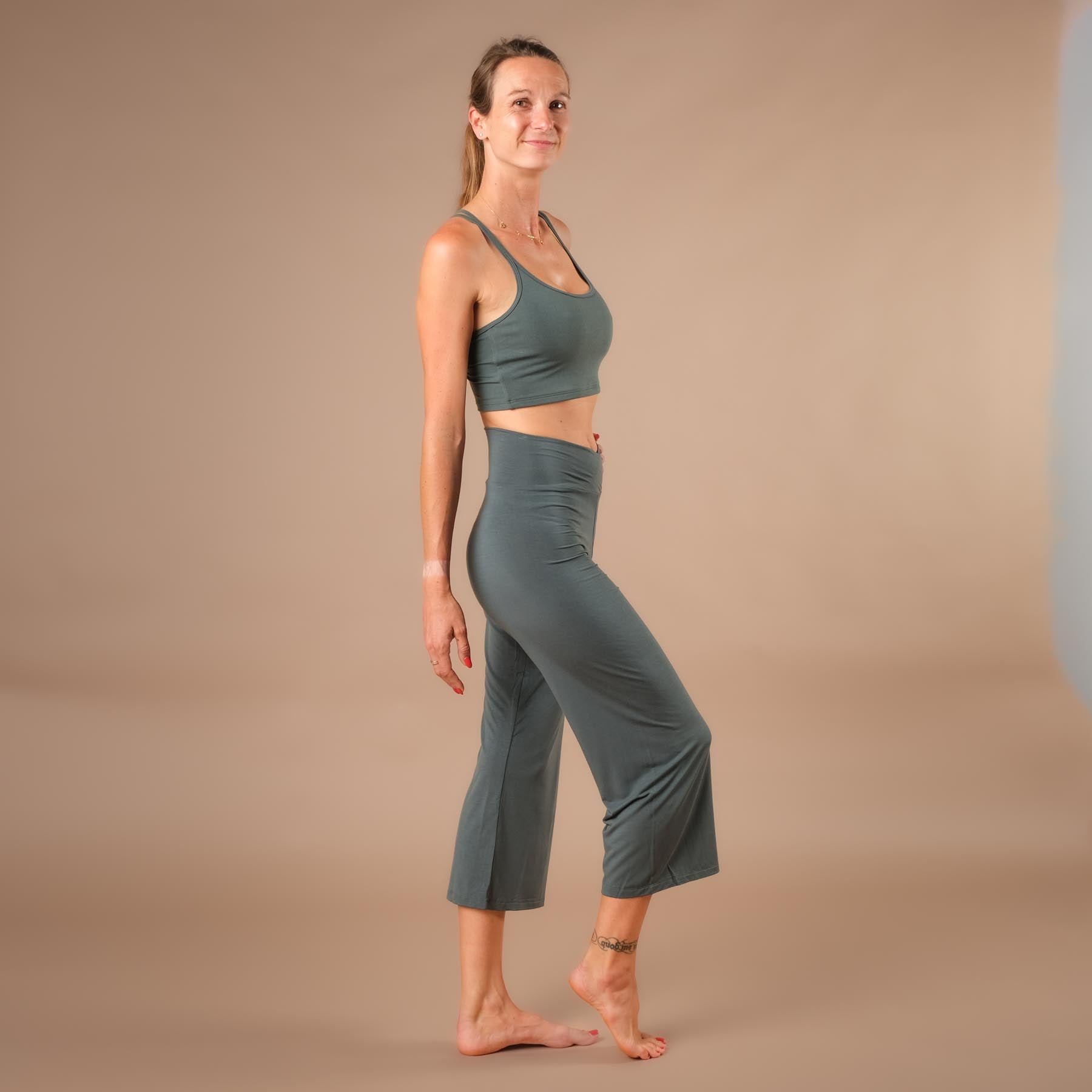 Yoga Culotte d'été Comfy émeraude