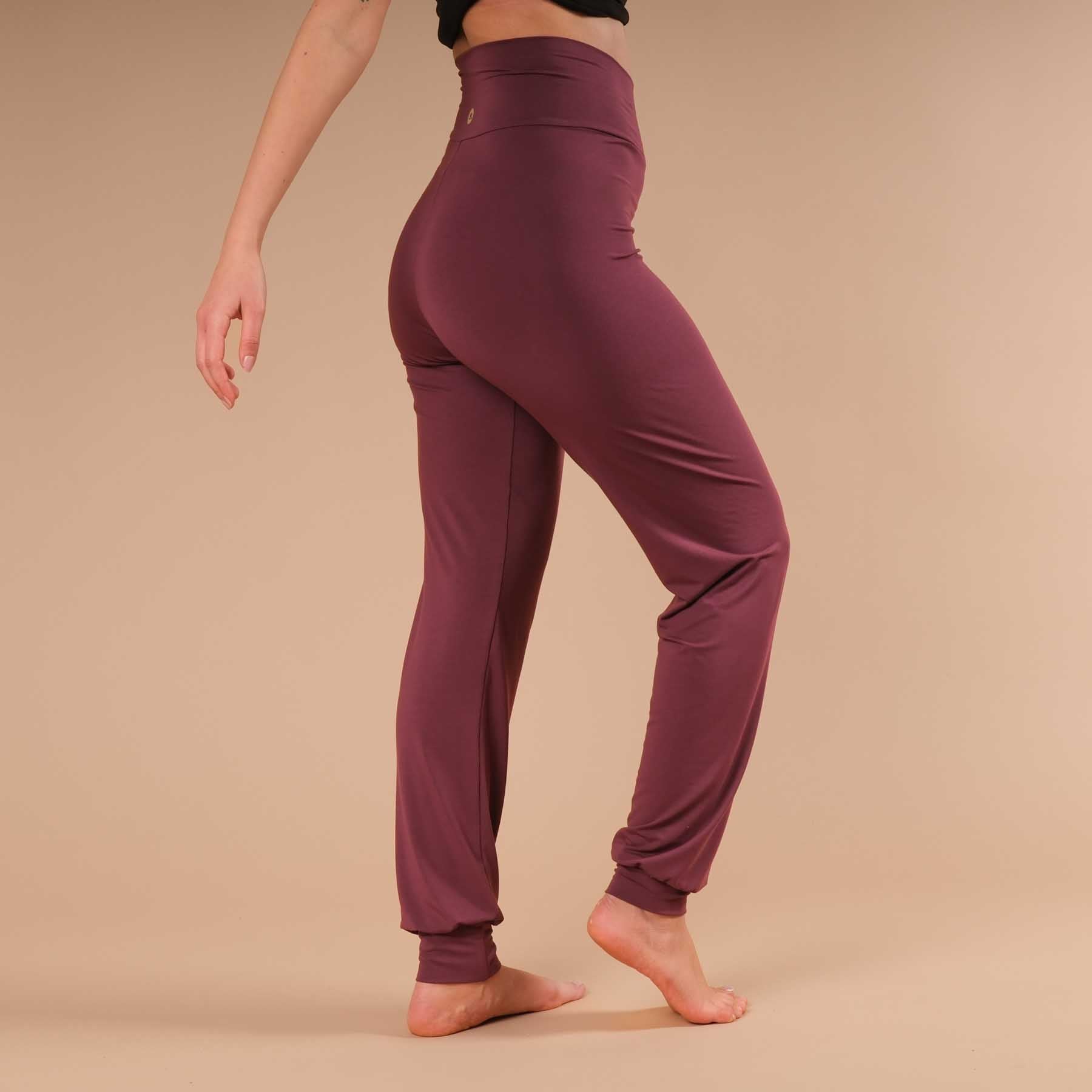 Pantalon de yoga Viki pantalon de yoga décontracté berry