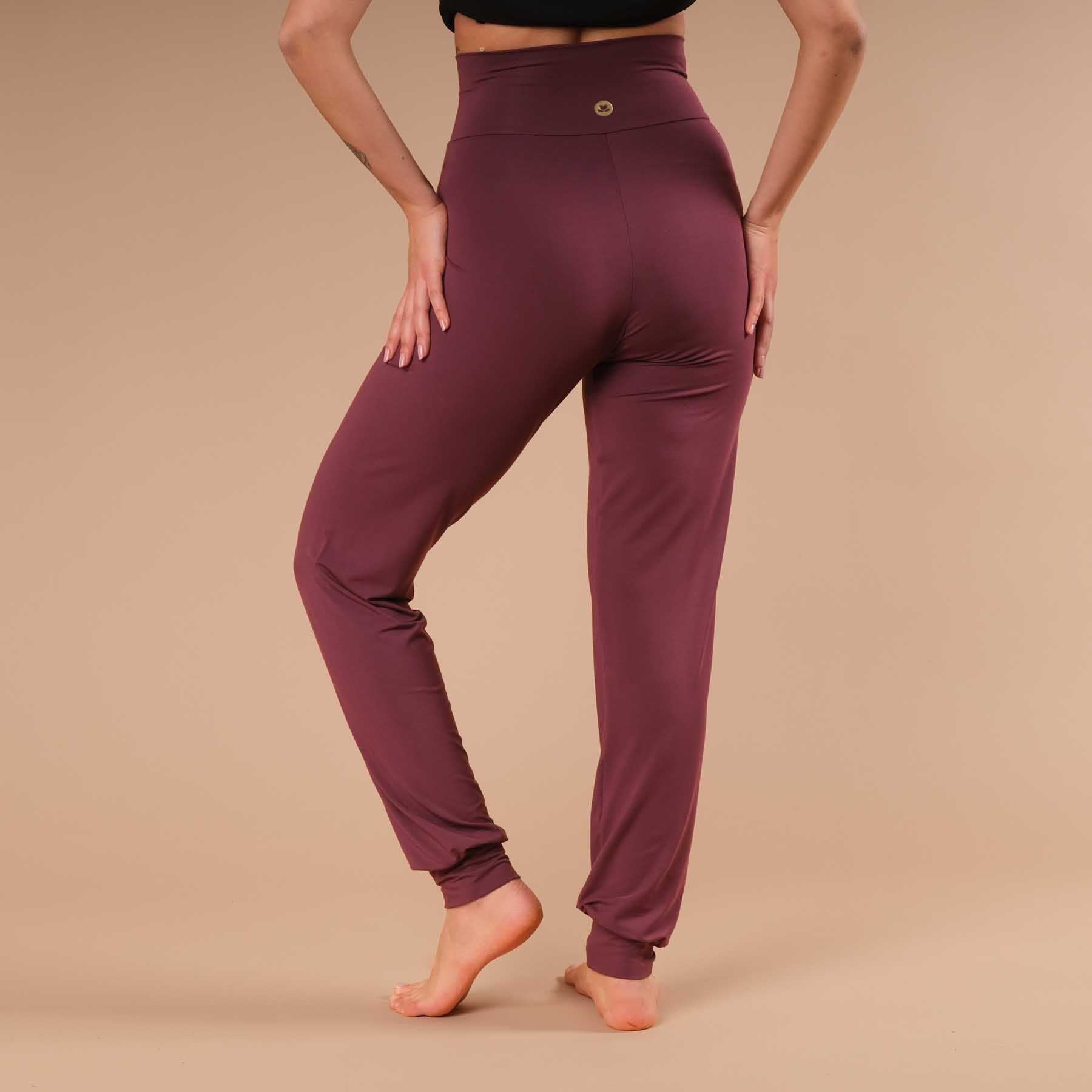 Pantalon de yoga Viki pantalon de yoga décontracté berry