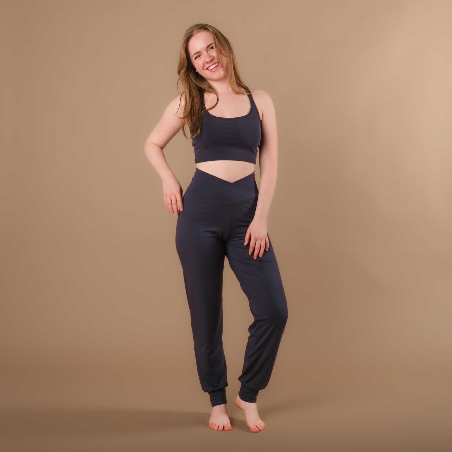 Pantalon de yoga Viki décontracté navy